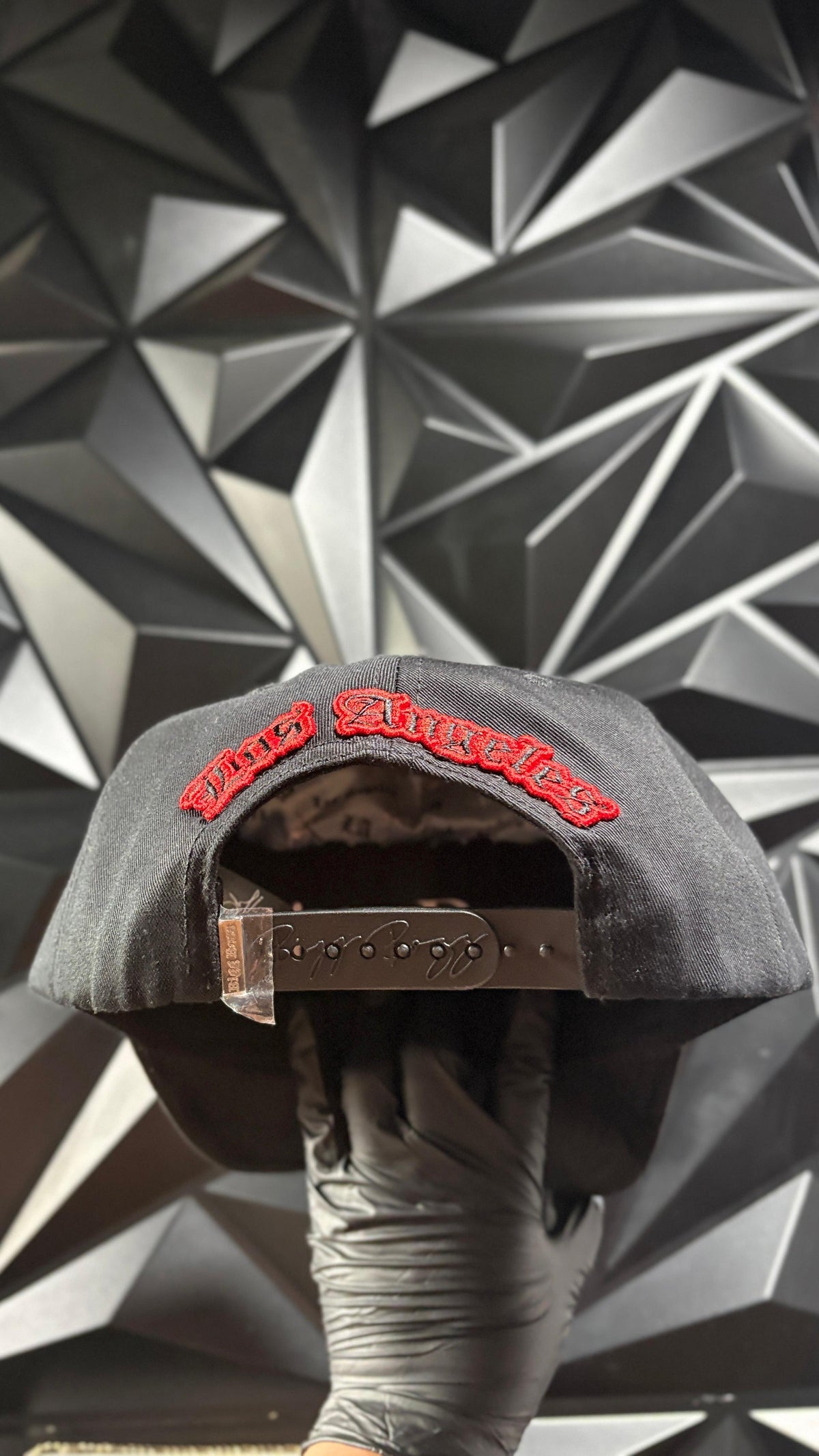 LA negro-rojo angels cap 🧢