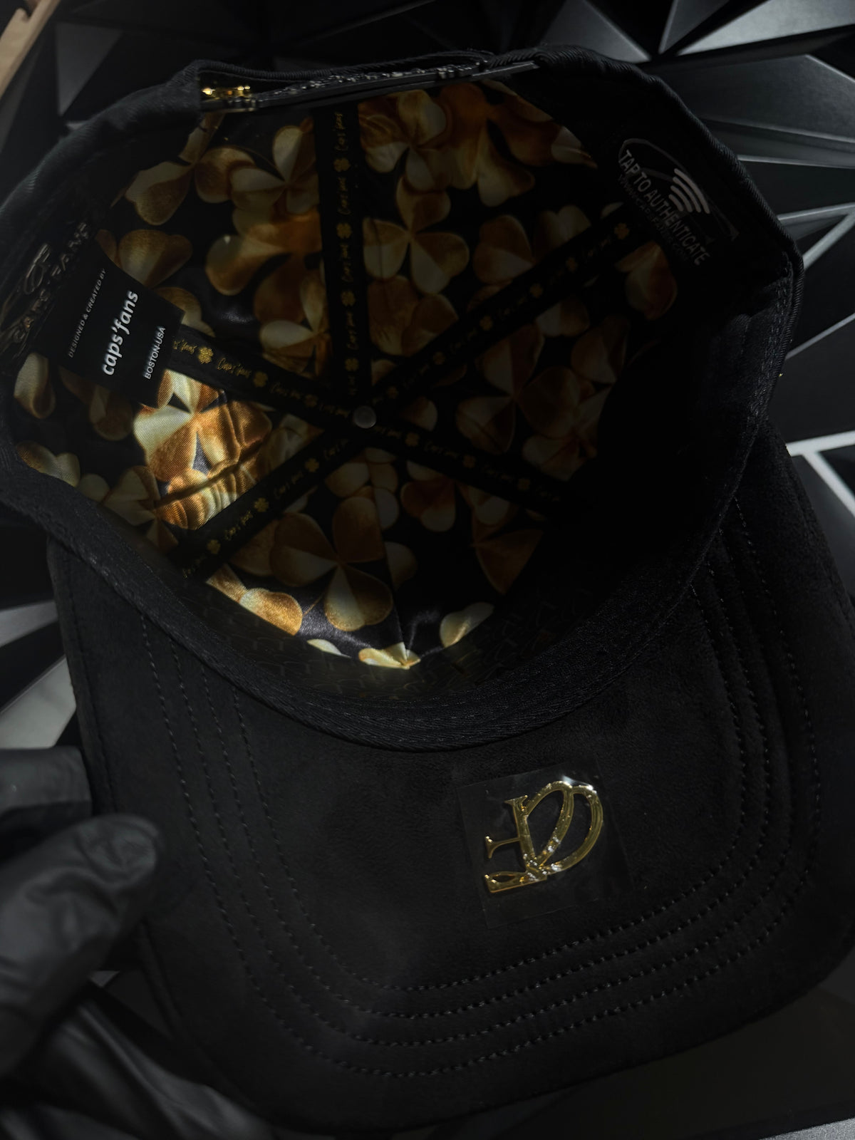 Trebol Gold negro-oro