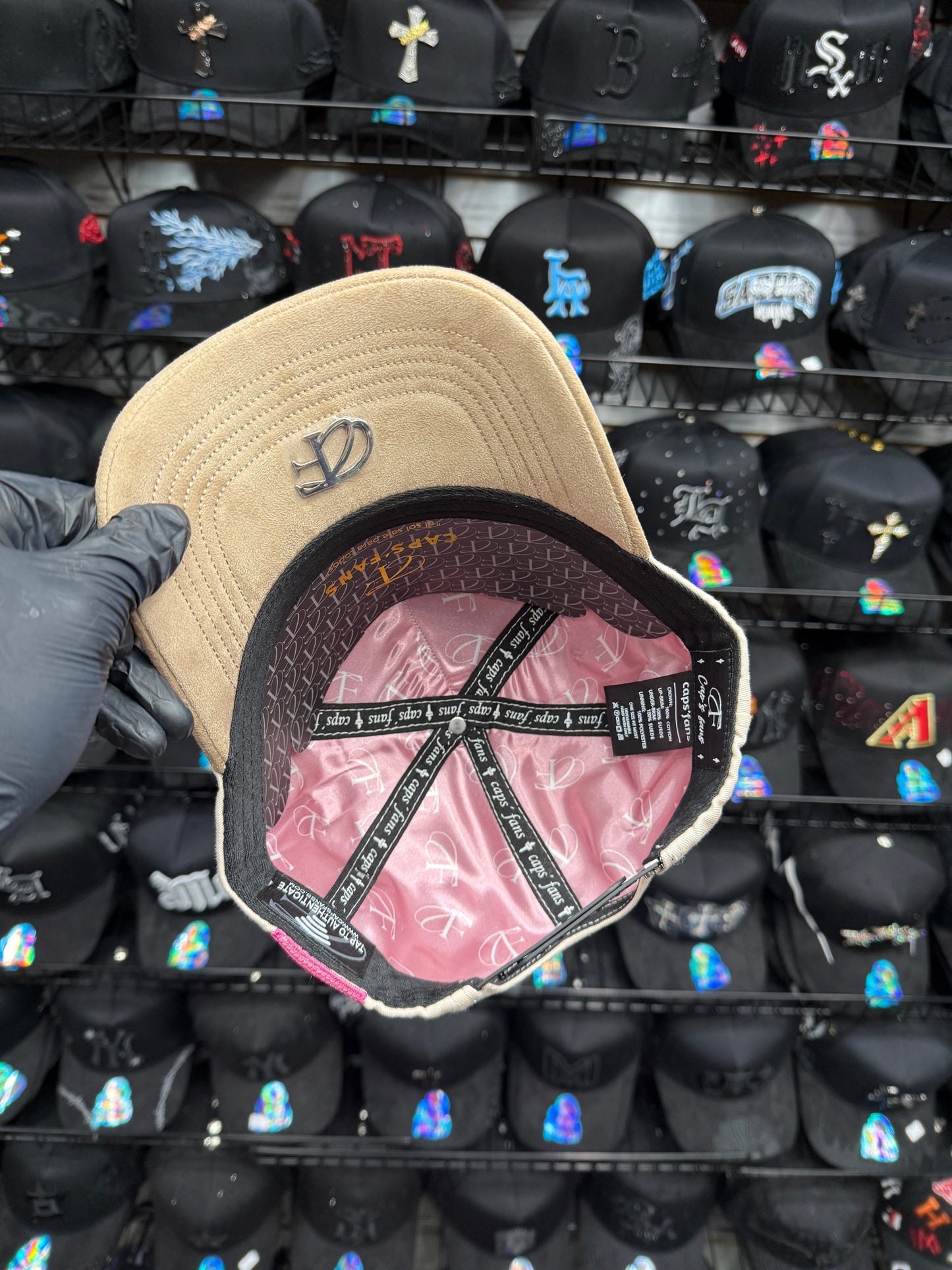 NY Beige-Pink Cap