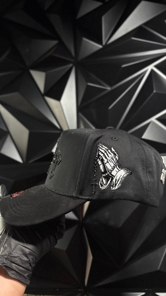 3 Cruces negro cap 🧢