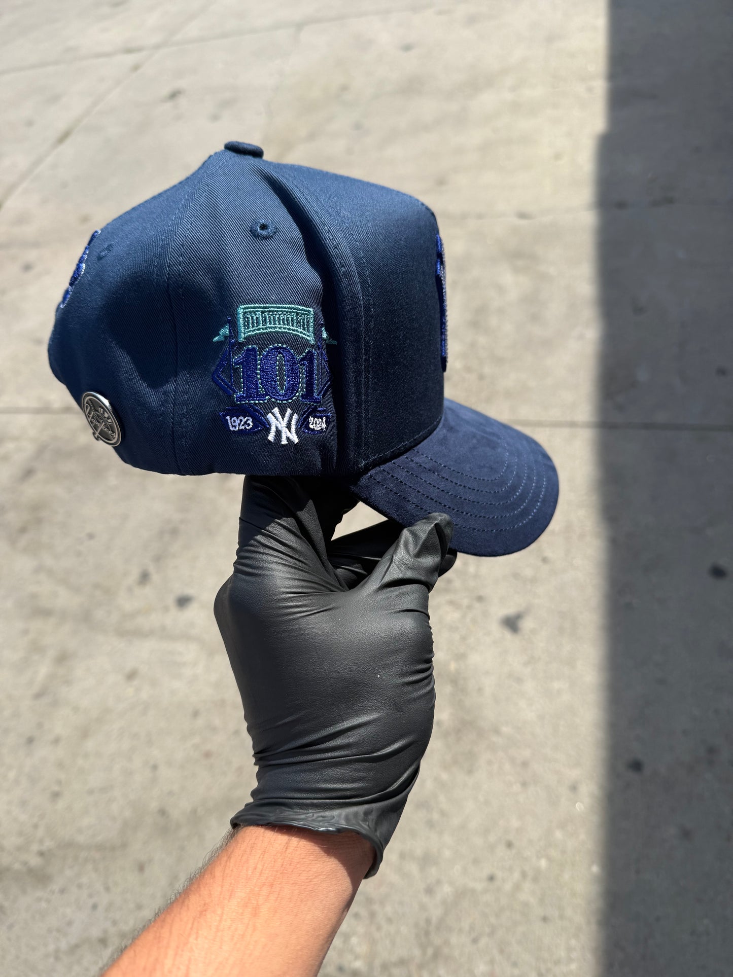 NY Azul marino Cap