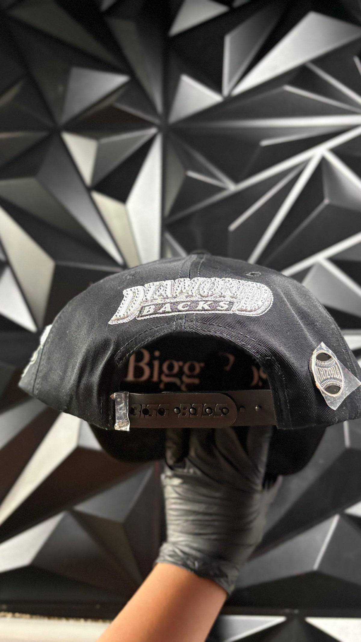 Arizona diamondbacks negro cap 🧢