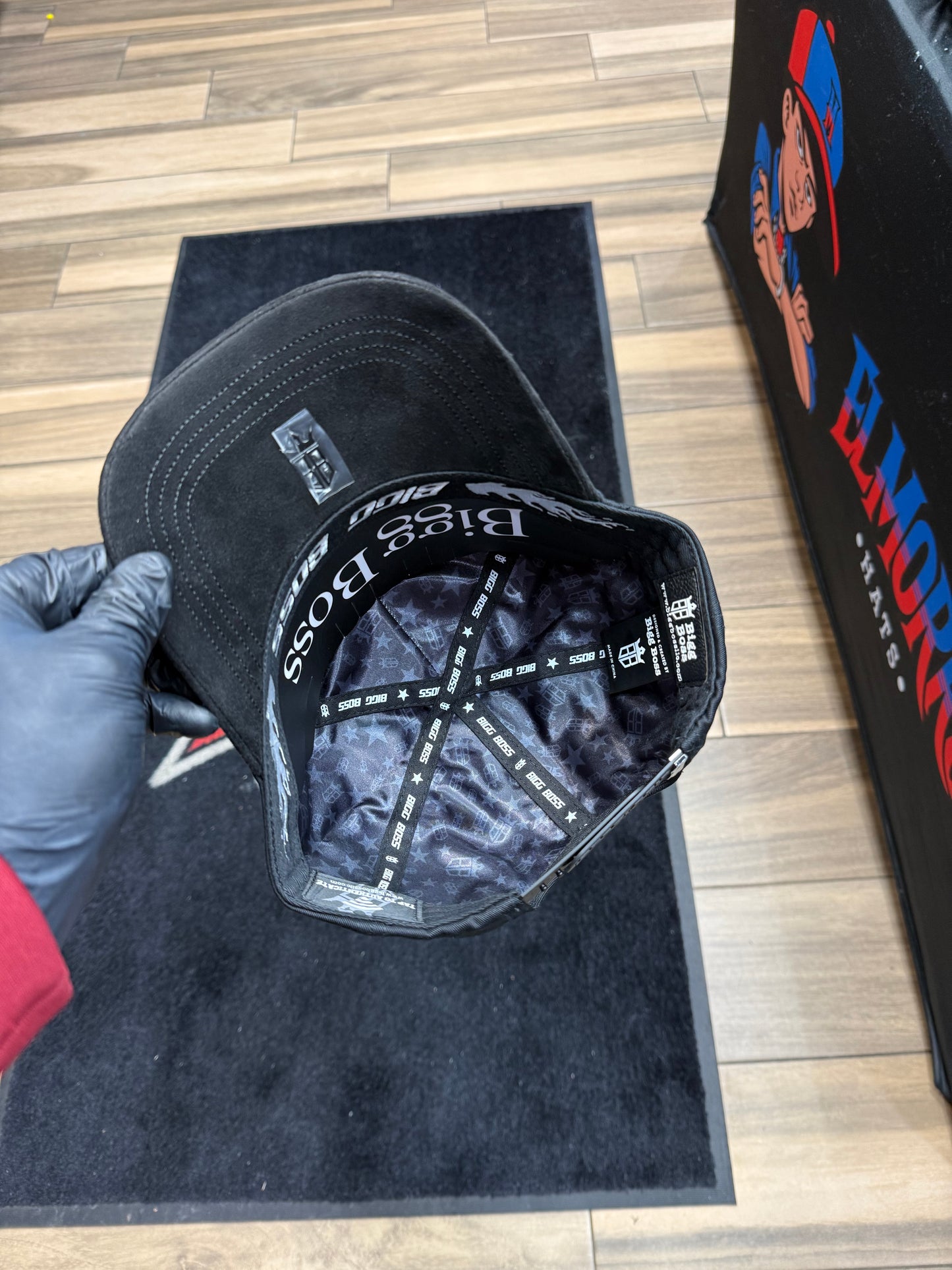 Houston Black-Orange Cap