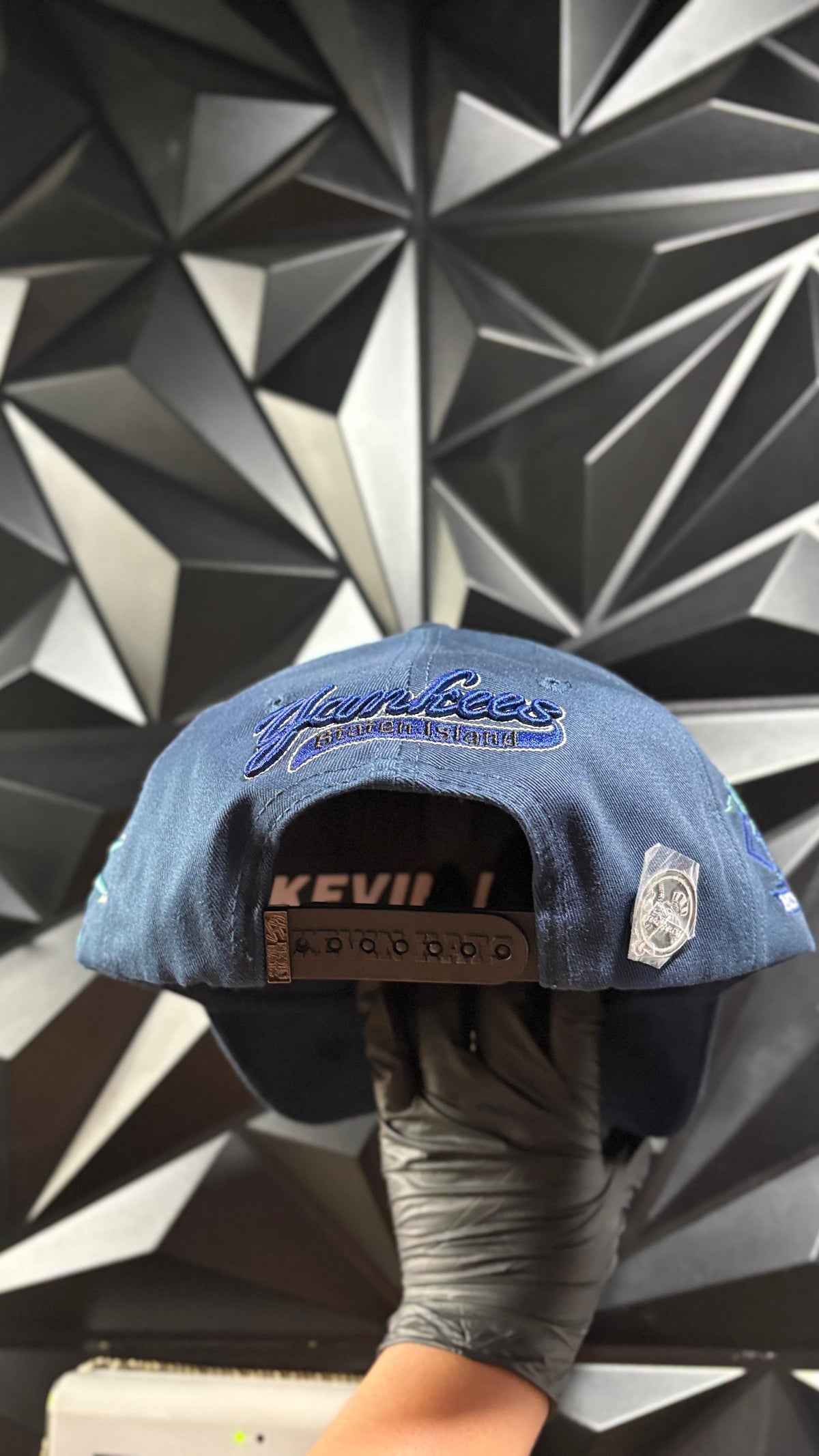 NY azul  cap