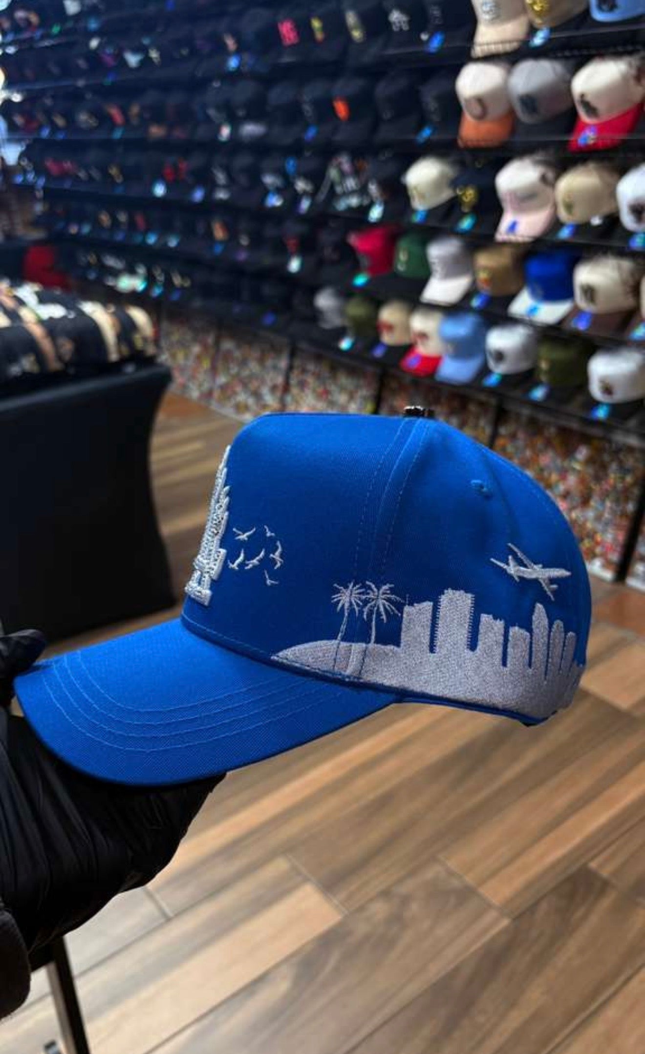 LA Blue Hat