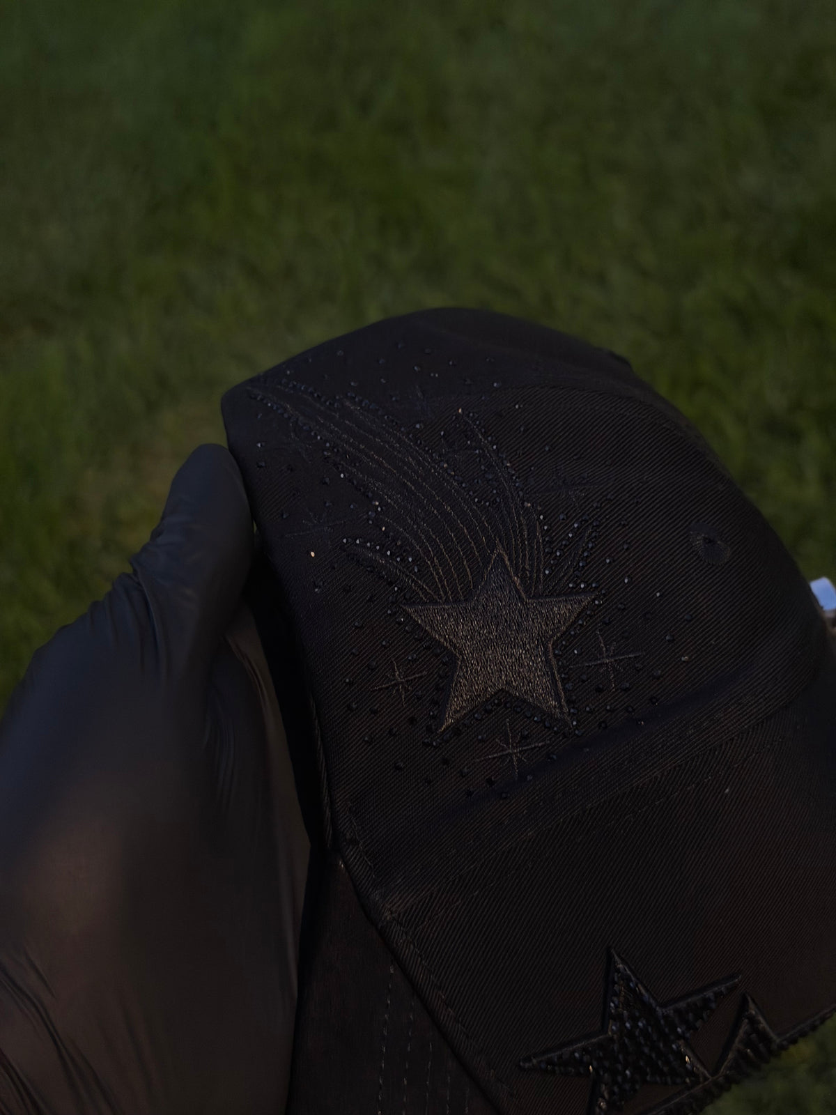 3 stars ✨ total black El Morro hats cap 🧢