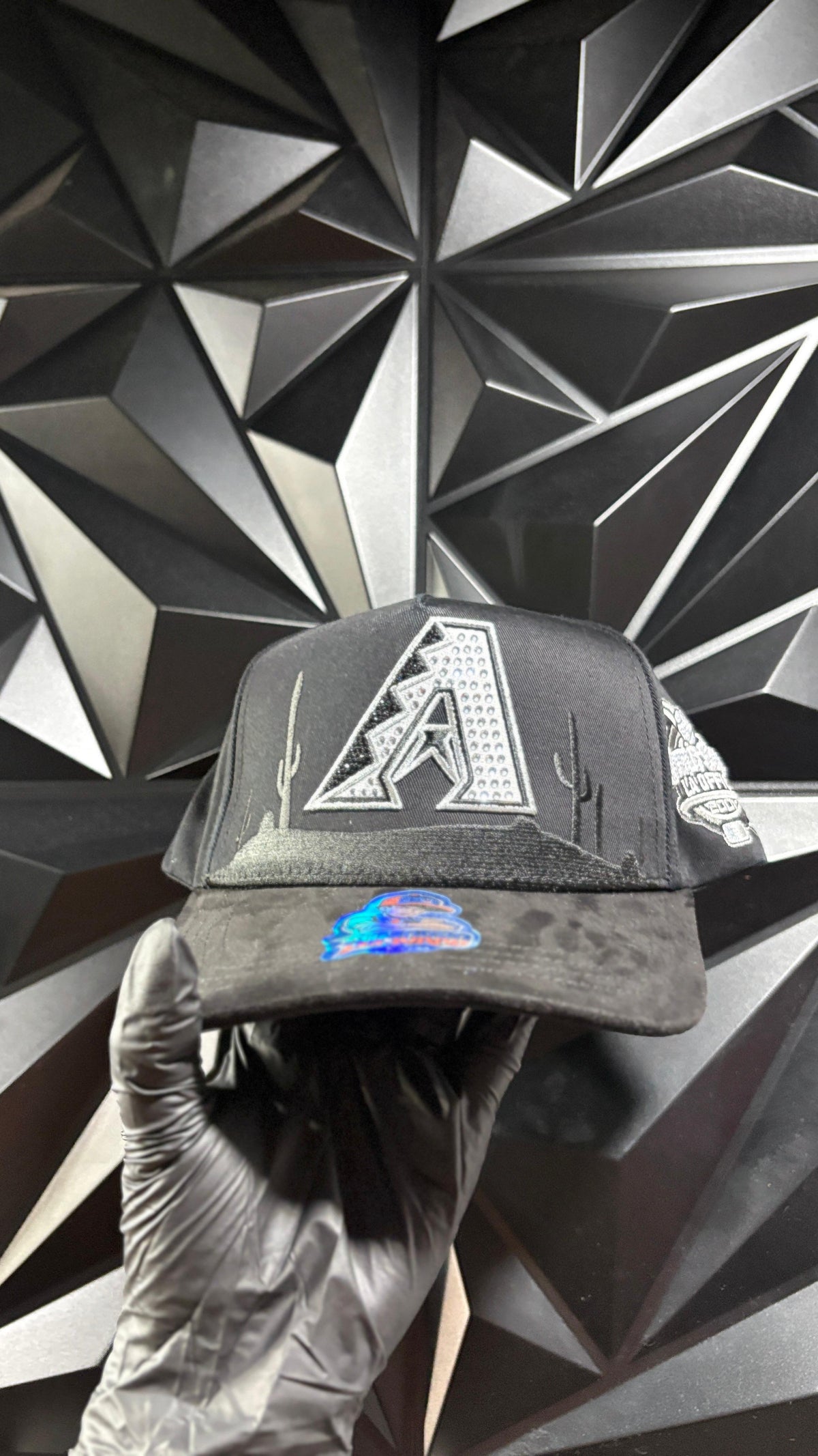 Arizona diamondbacks negro cap 🧢