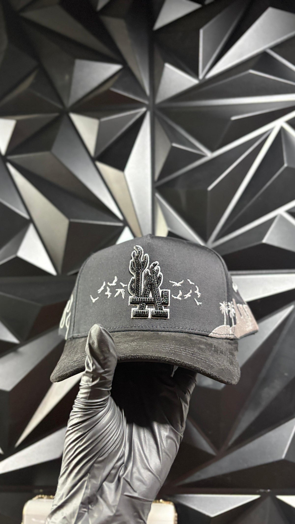 LA negro- Gris cap 🧢