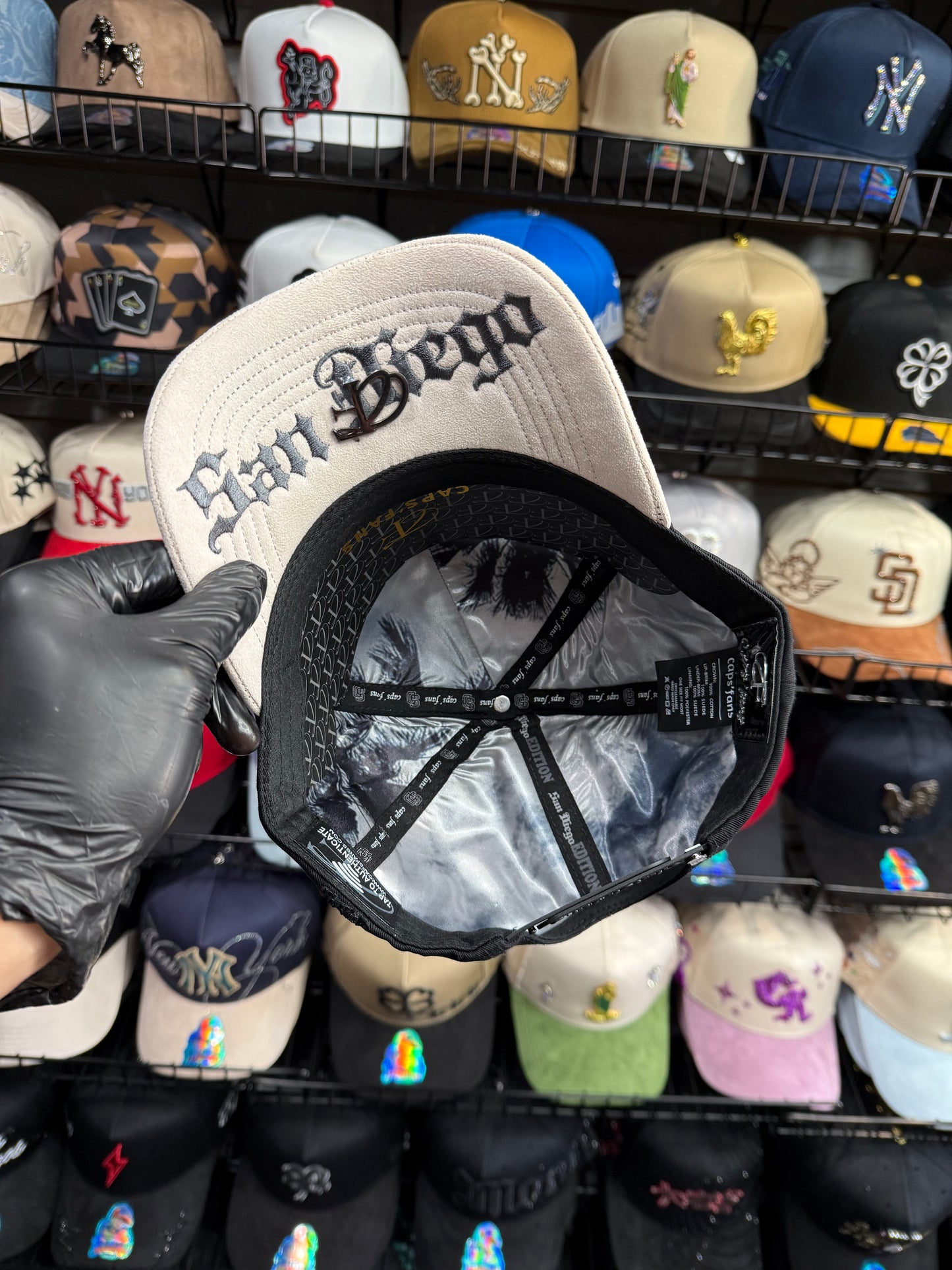 San Diego beige Cap