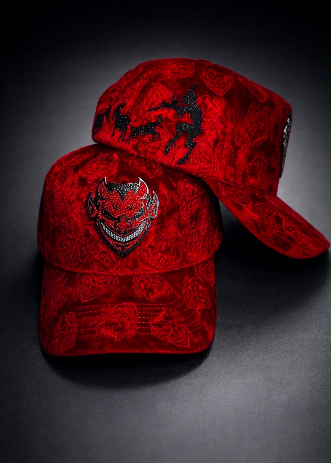 El Diablo Roja Gorra Original 🤝