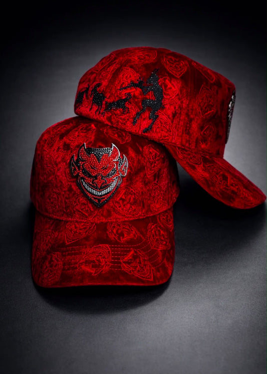 El Diablo Roja Gorra Original 🤝