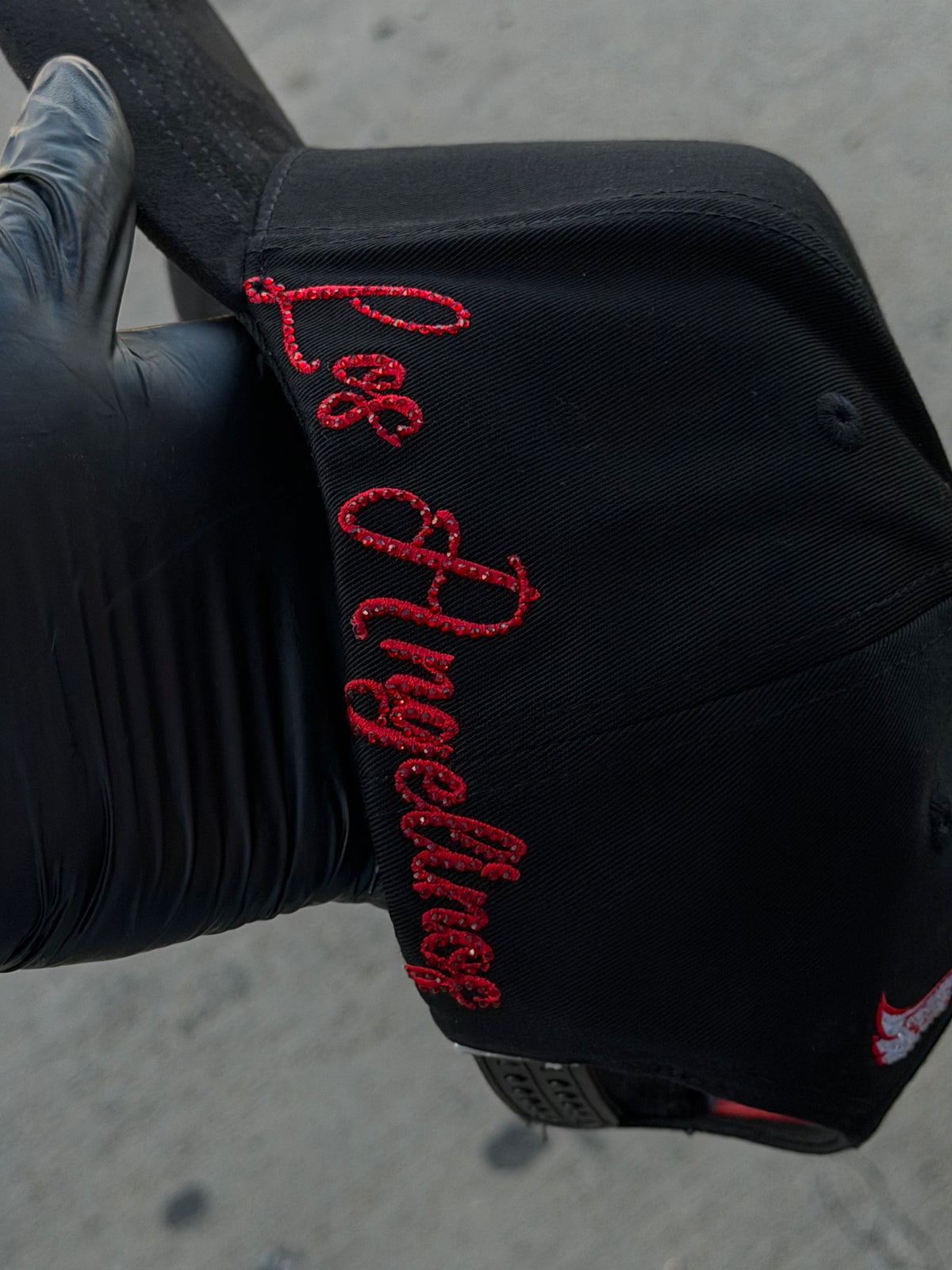 El morro hats 🧢 Angeles black and red cap 🧢