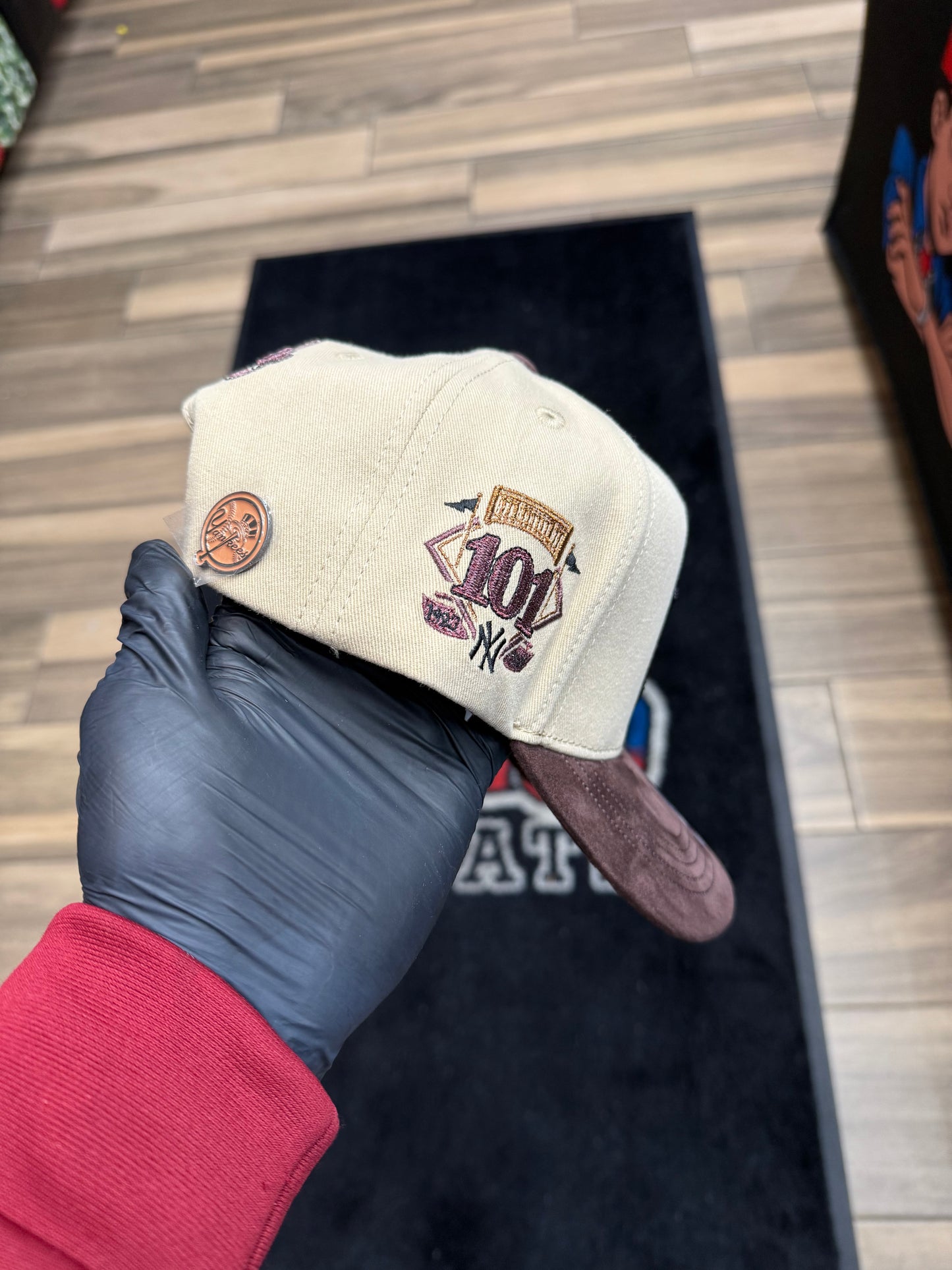 NY Beige Cap