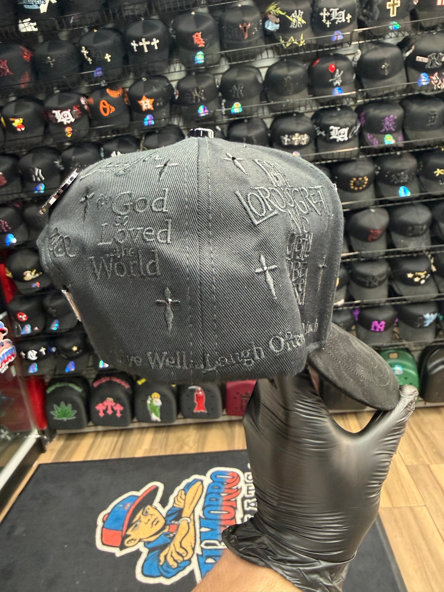 Faith over fear Total Black