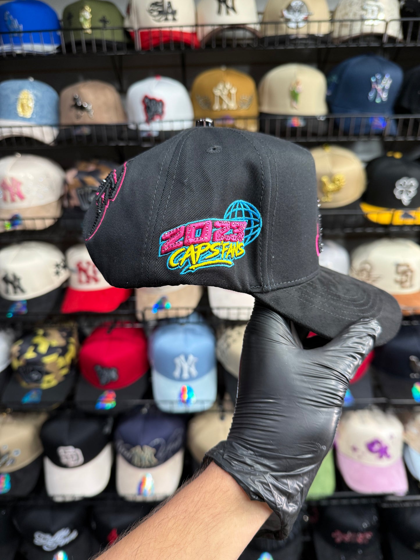 Atlanta black-pink Cap