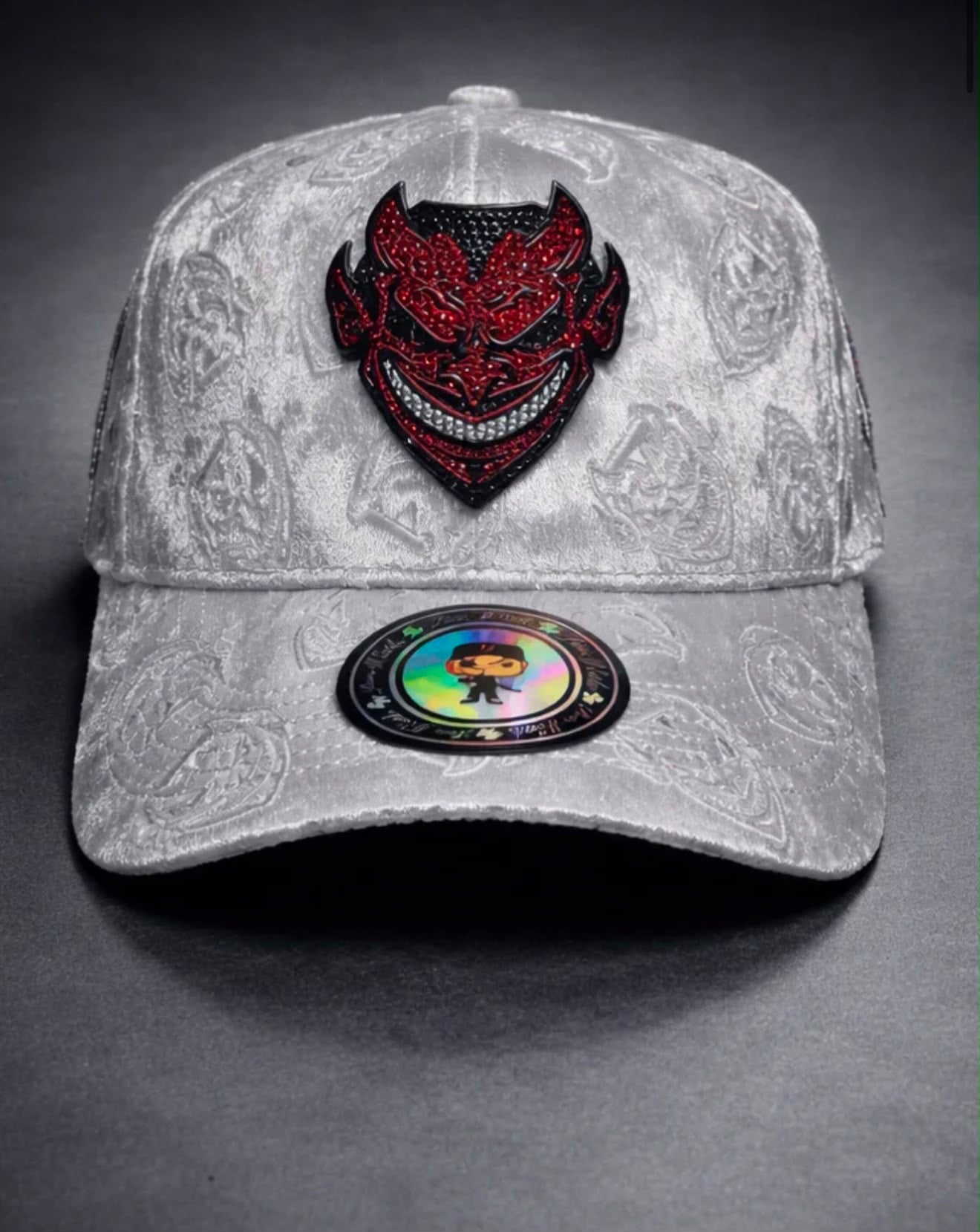 El Diablo gorra Blanca original 🤝