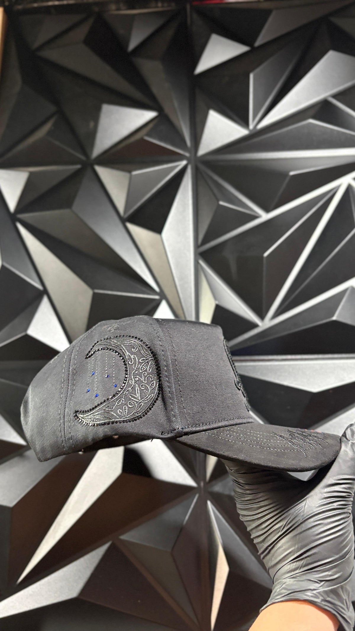 Dios por delante cap total black cap 🧢