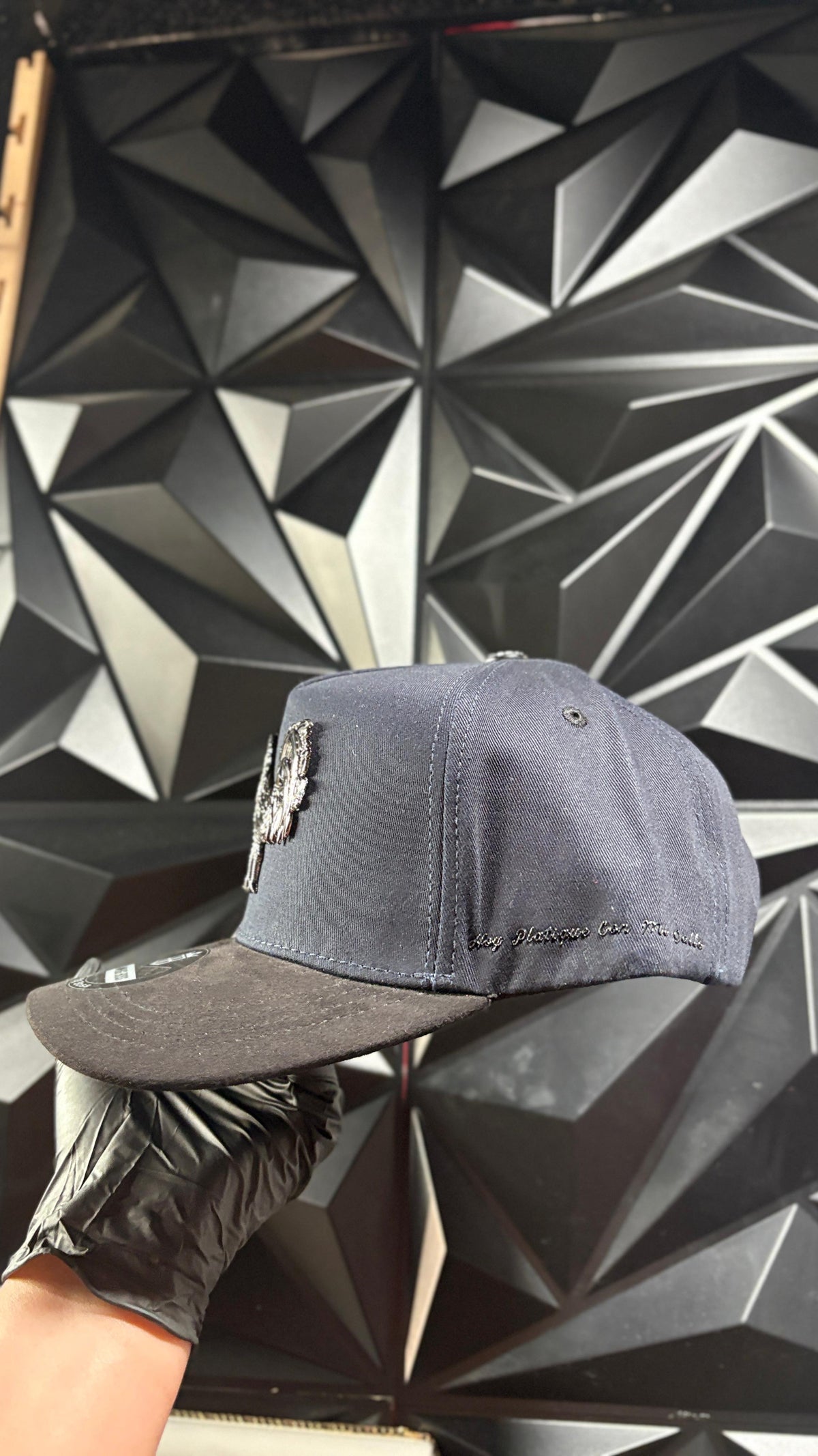 El gallo🐓🐓azul-negro cap 🧢