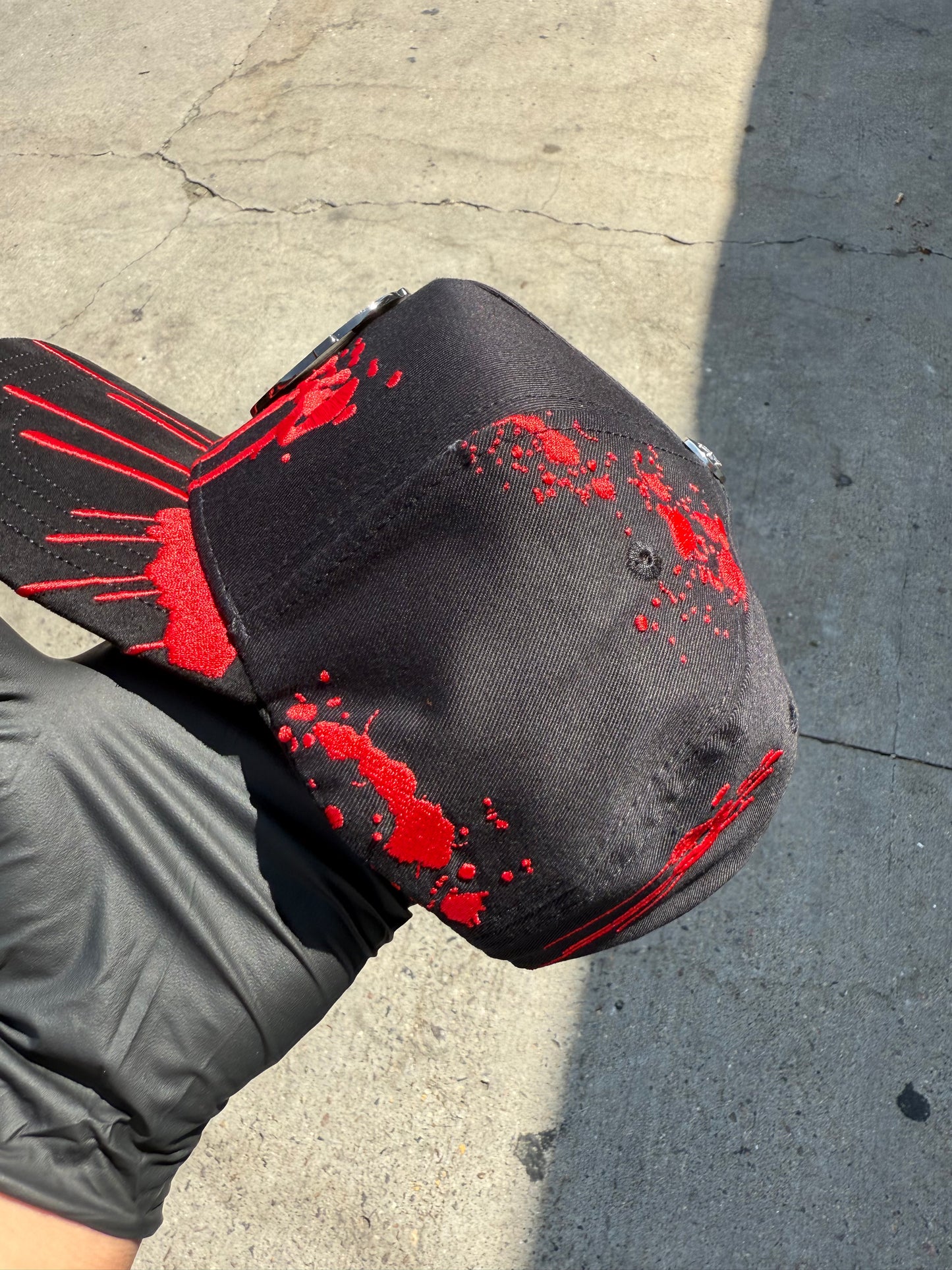 Joker Red Black Cap
