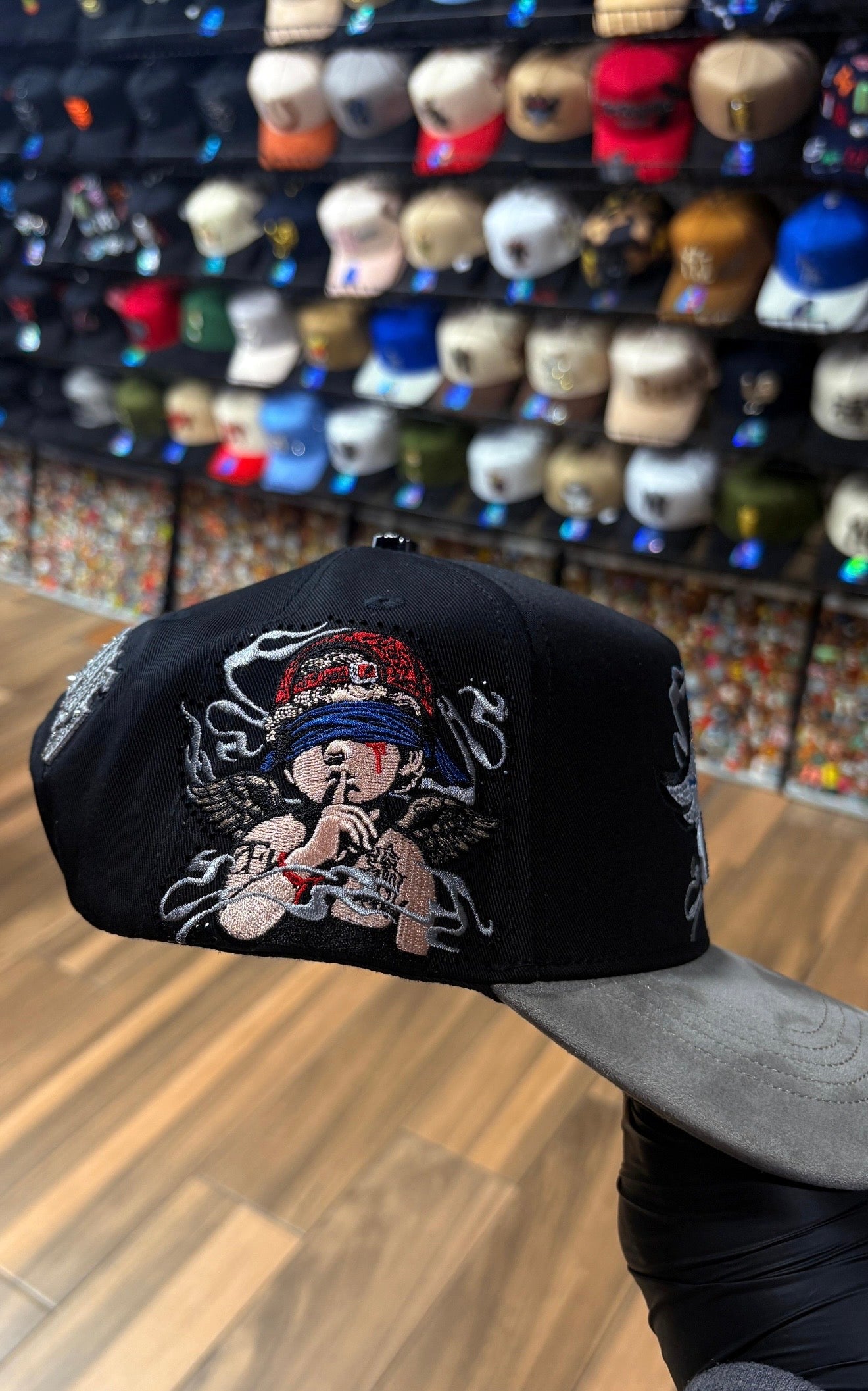 Angles grey Cap