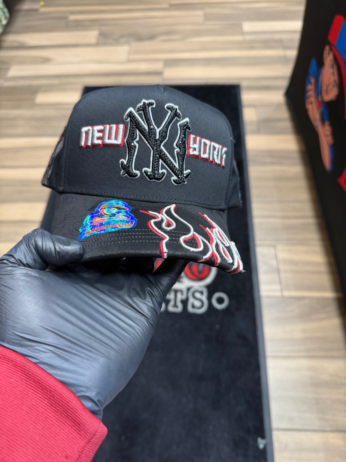 NY Black- Red