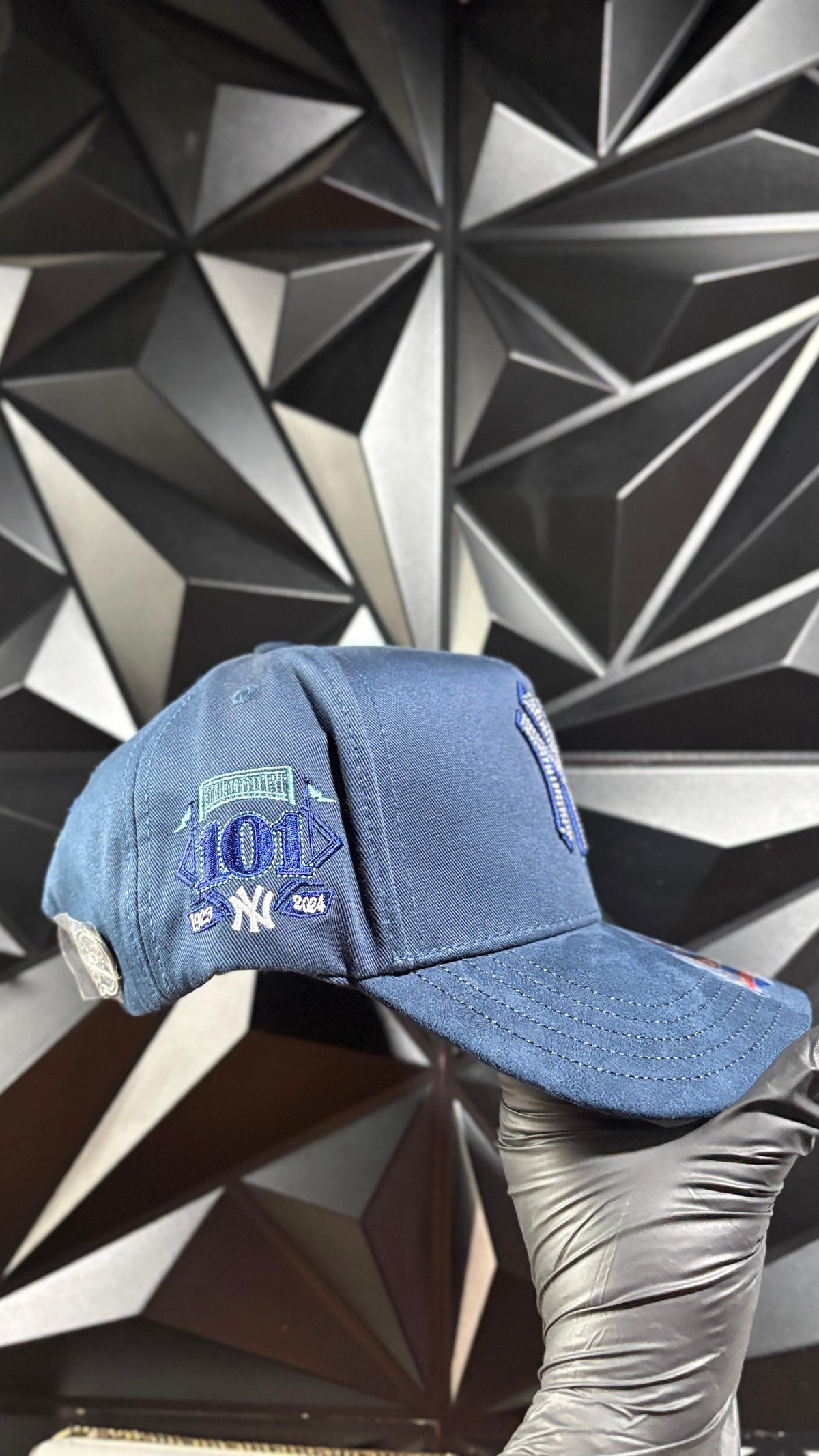 NY azul  cap