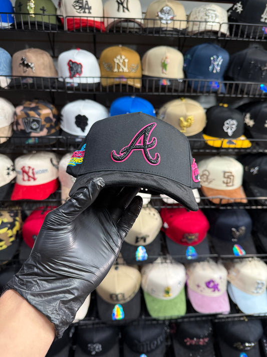 Atlanta black-pink Cap
