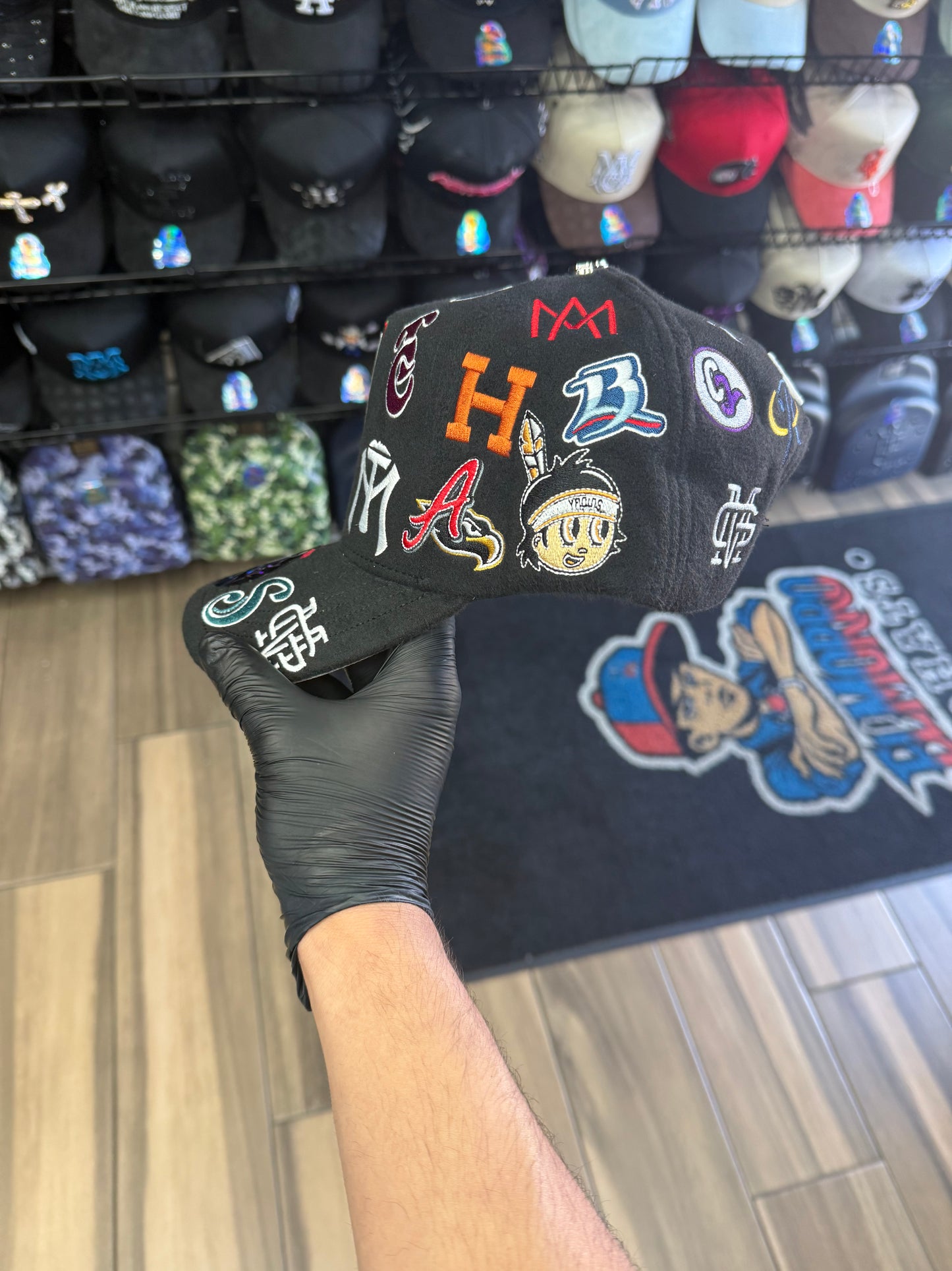 All over Mexico cap