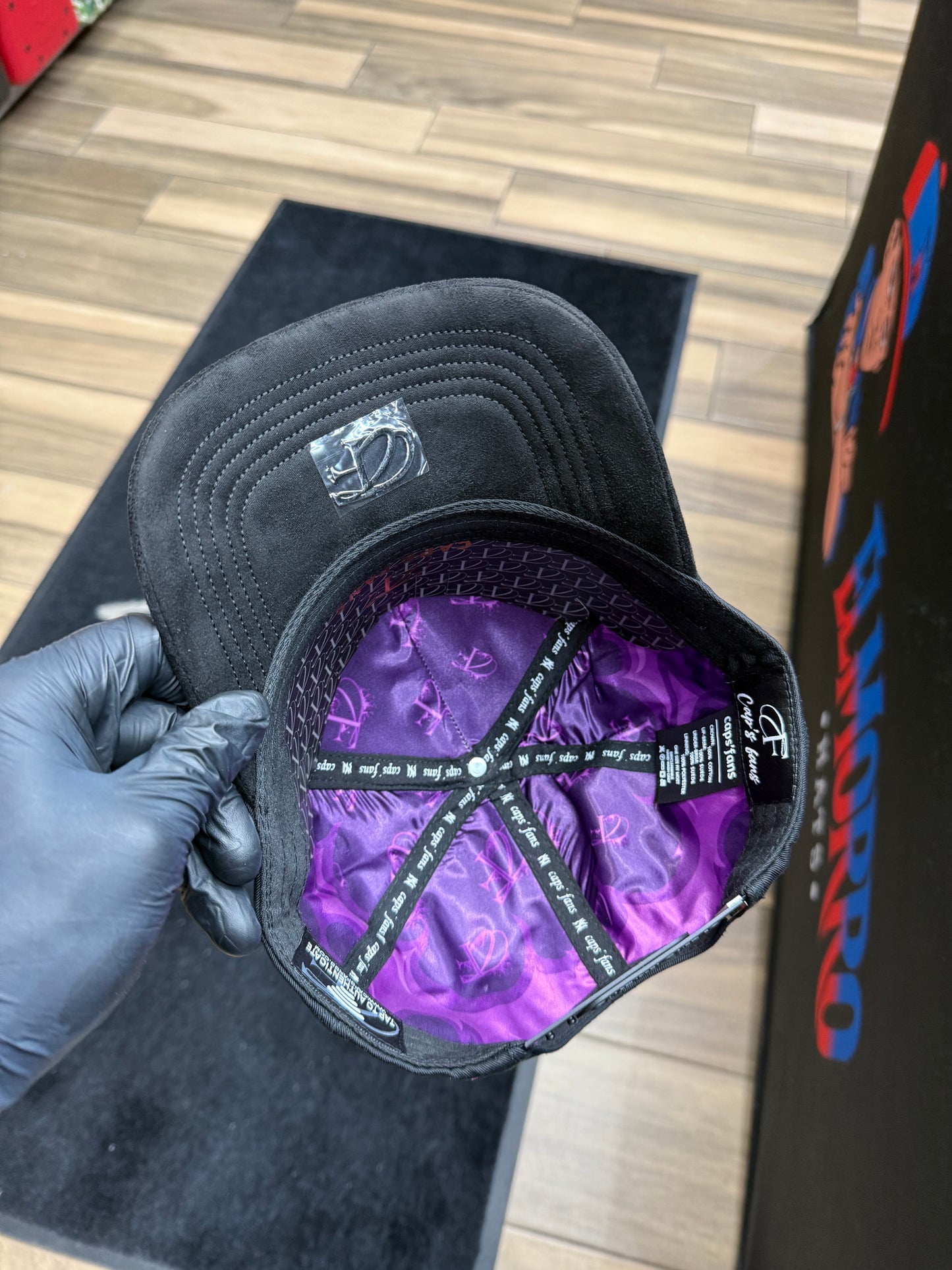 NY morado-black Cap