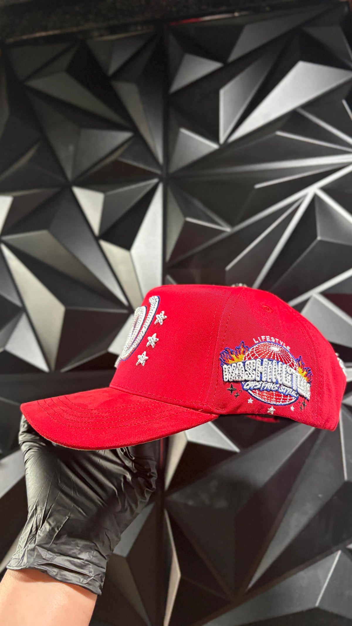 Washington roja-blanco cap 🧢