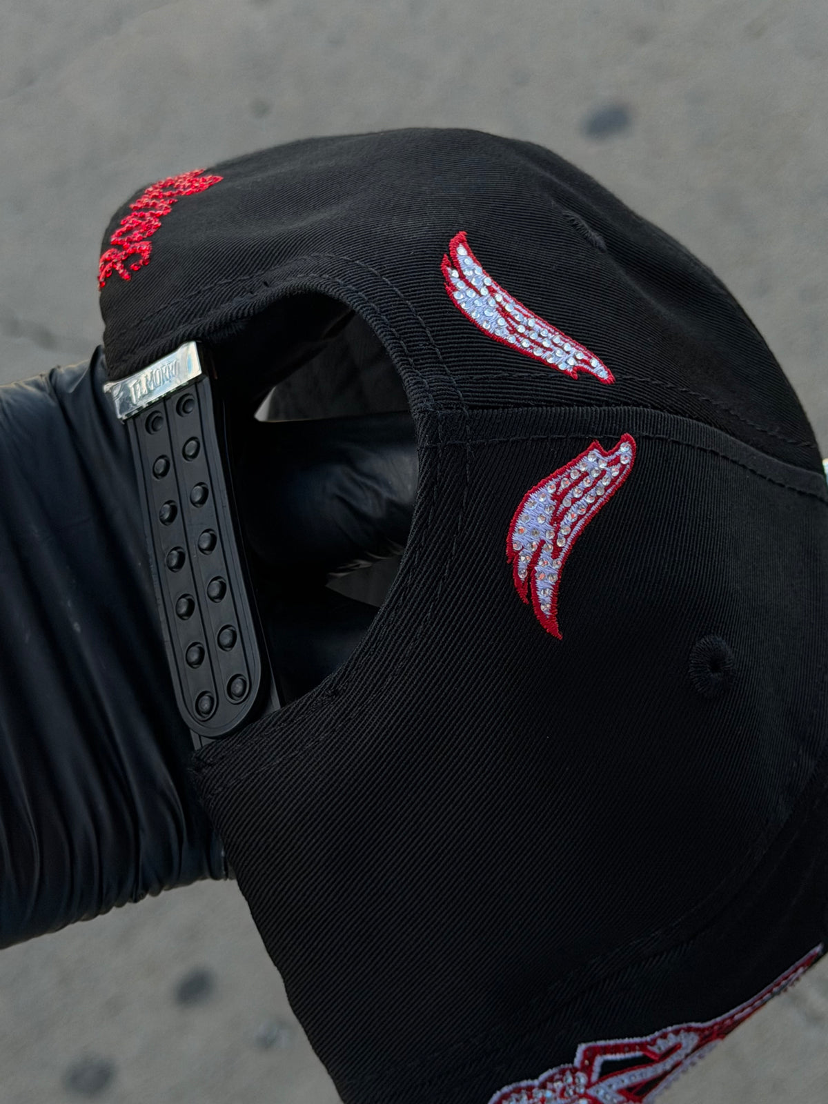 El morro hats 🧢 Angeles black and red cap 🧢