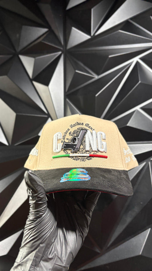 CJNG beige cap