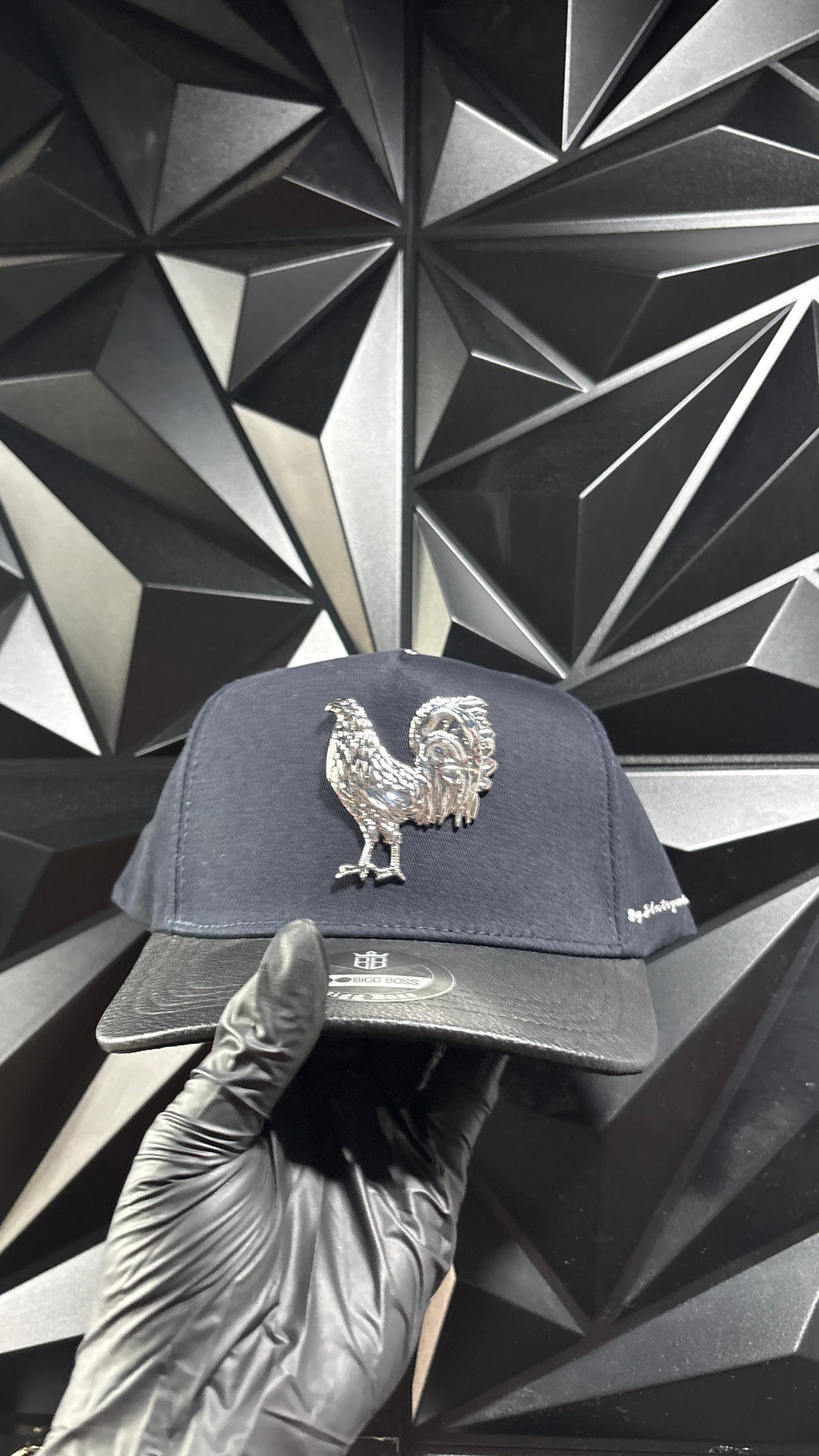 El🐓🐓gallo azul piel