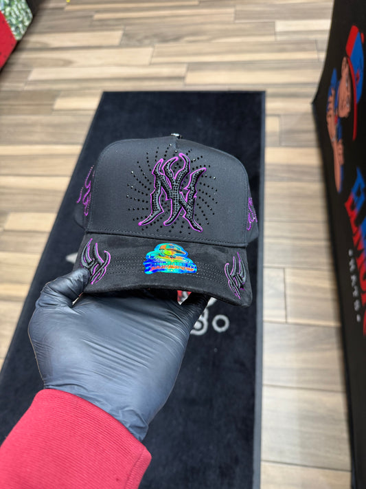 NY morado-black Cap