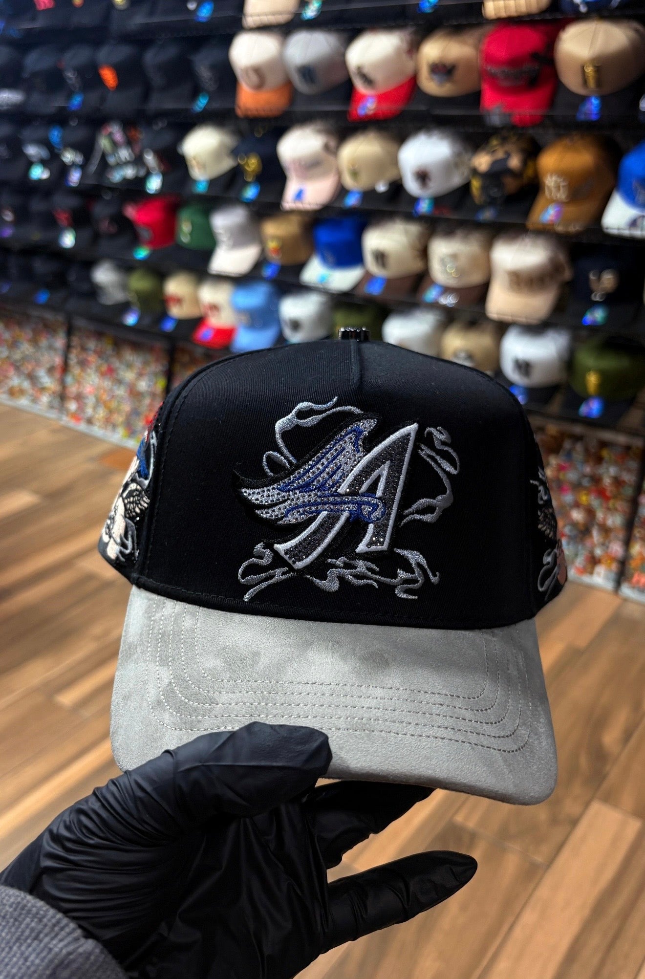 Angles grey Cap