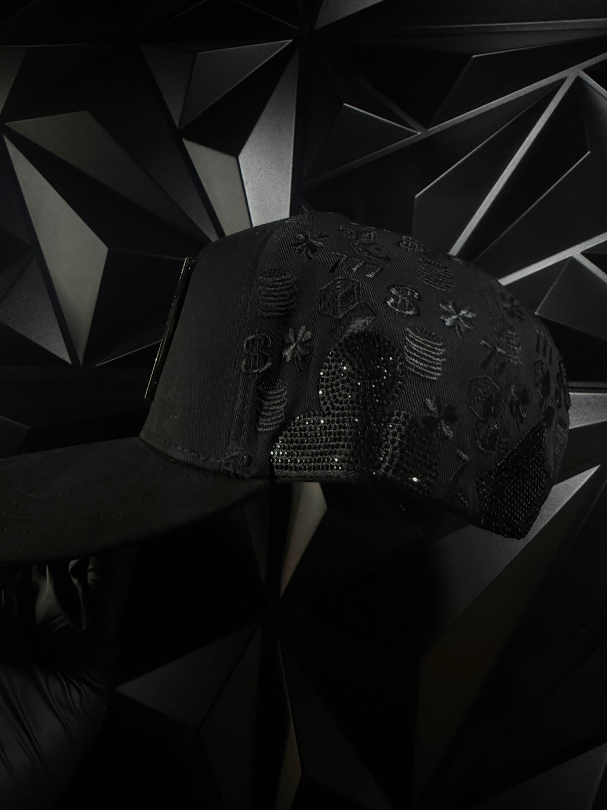 King 👑 Hat negro total cap 🧢