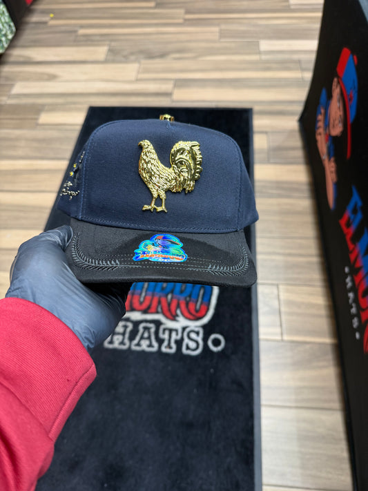 El gallo 🐓 azul marino