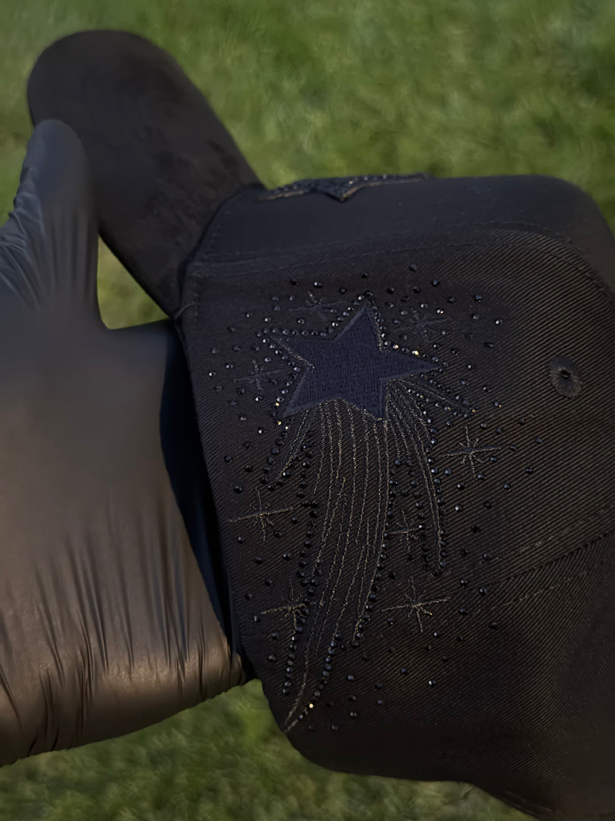 3 stars ✨ total black El Morro hats cap 🧢