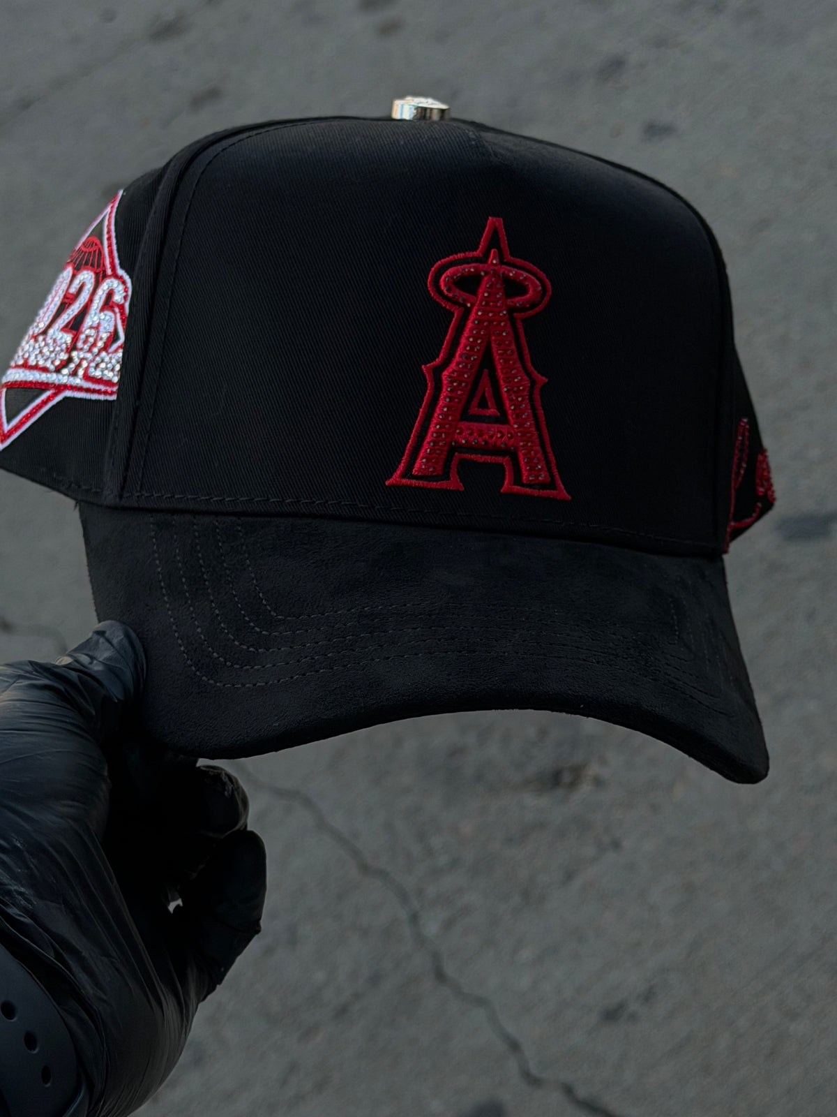 El morro hats 🧢 Angeles black and red cap 🧢