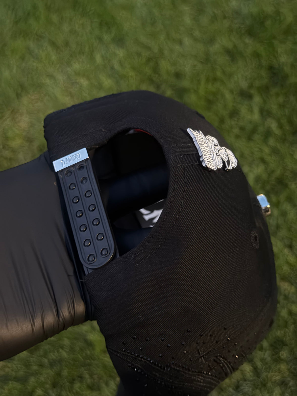 3 stars ✨ total black El Morro hats cap 🧢