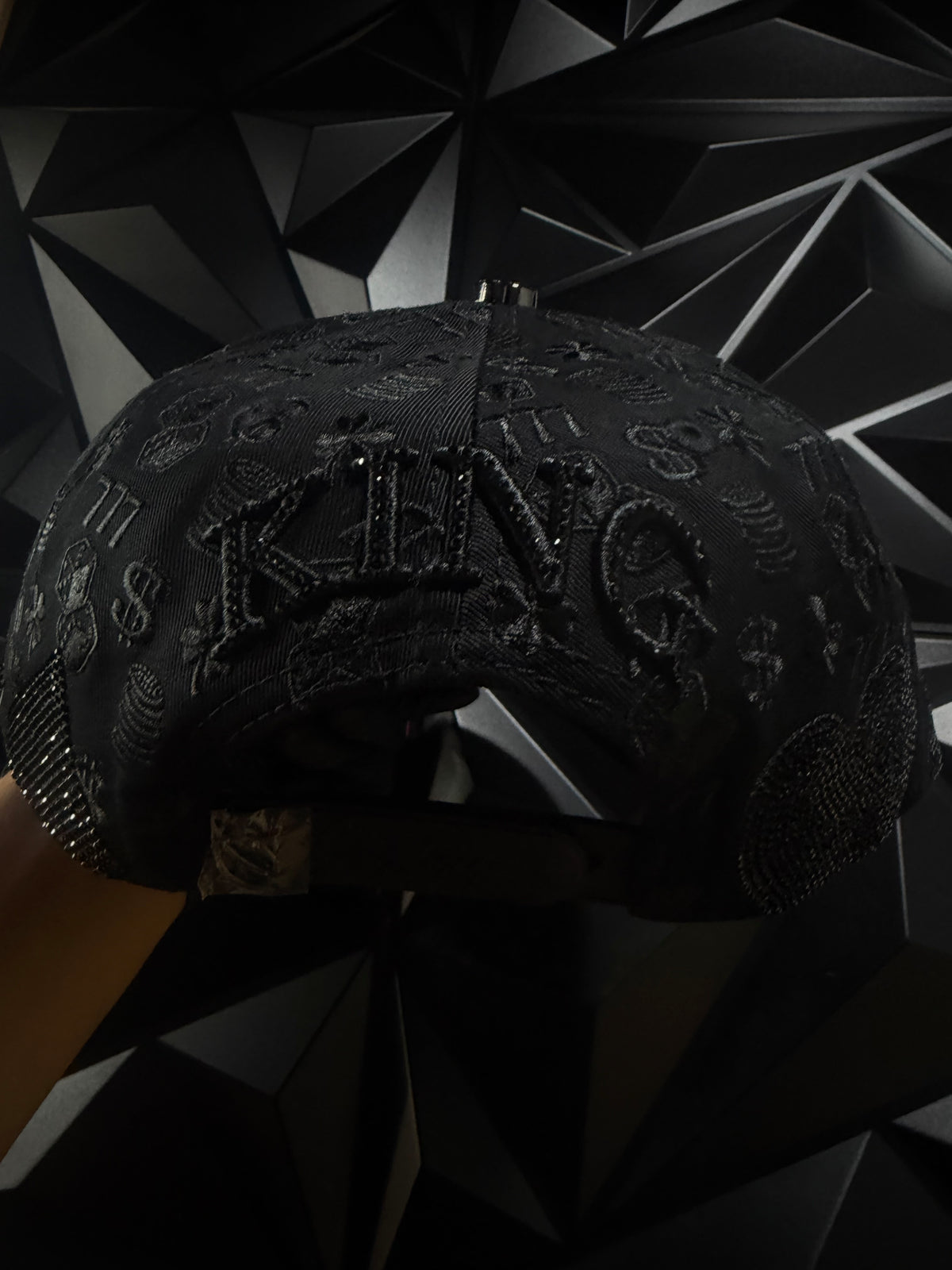 King 👑 Hat negro total cap 🧢
