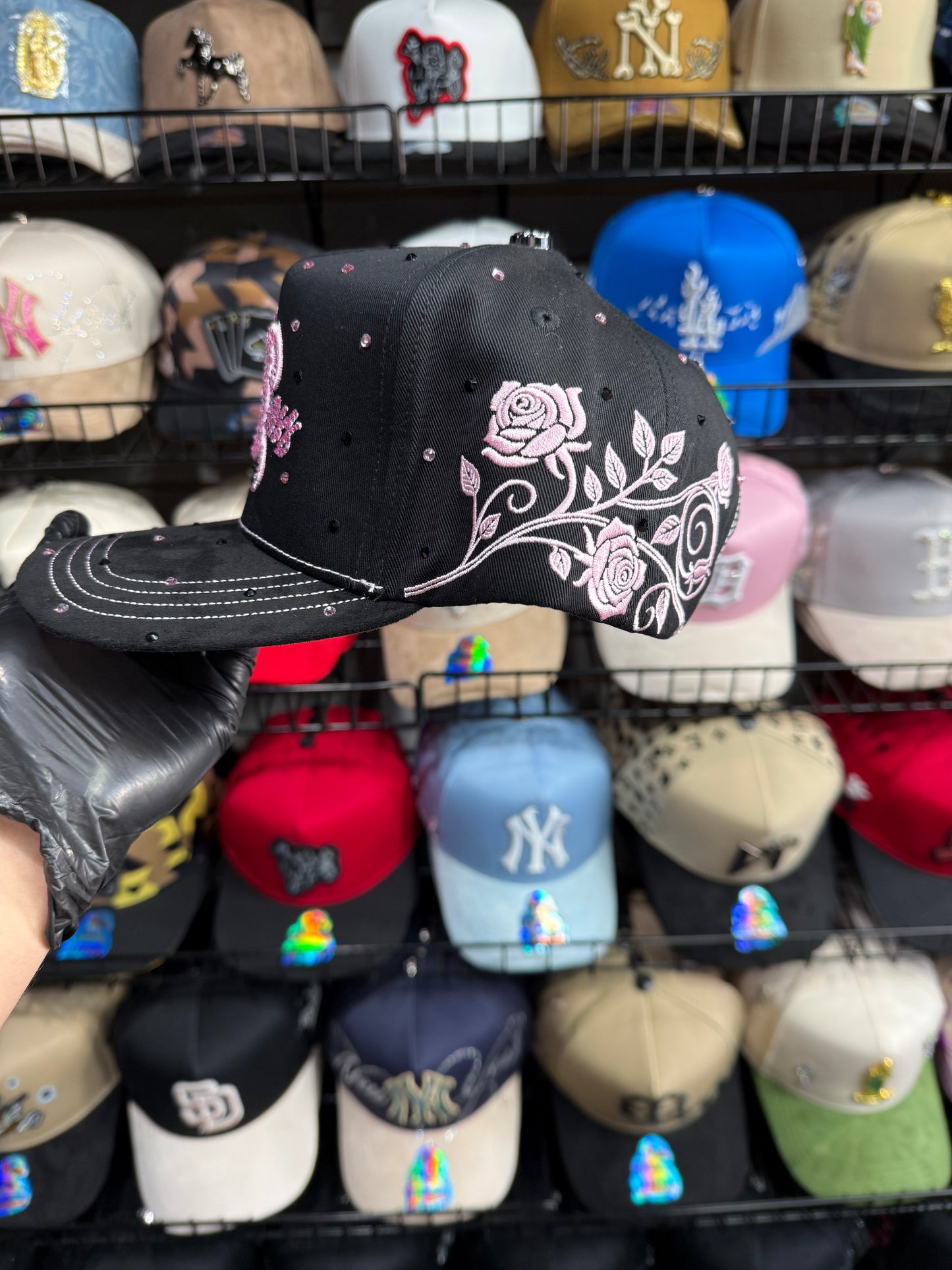BB Black-pink Cap