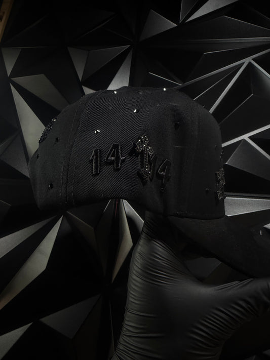 14-14 Negro total  cap 🧢