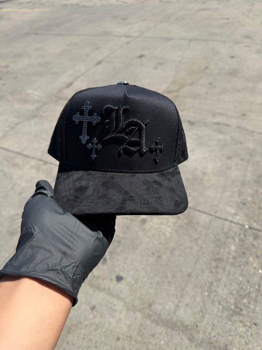 LA Total Black Cap