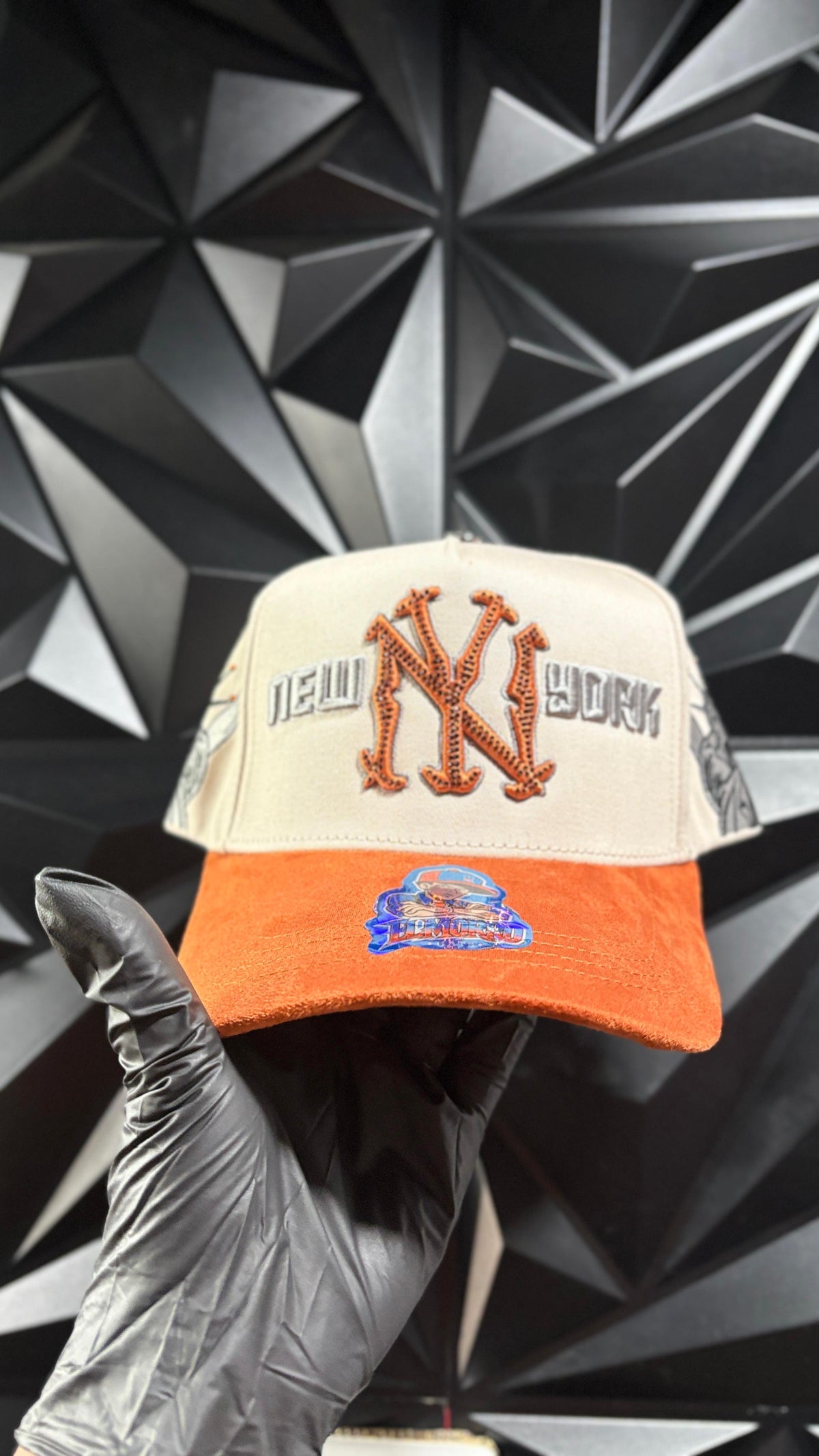 NY beige cap