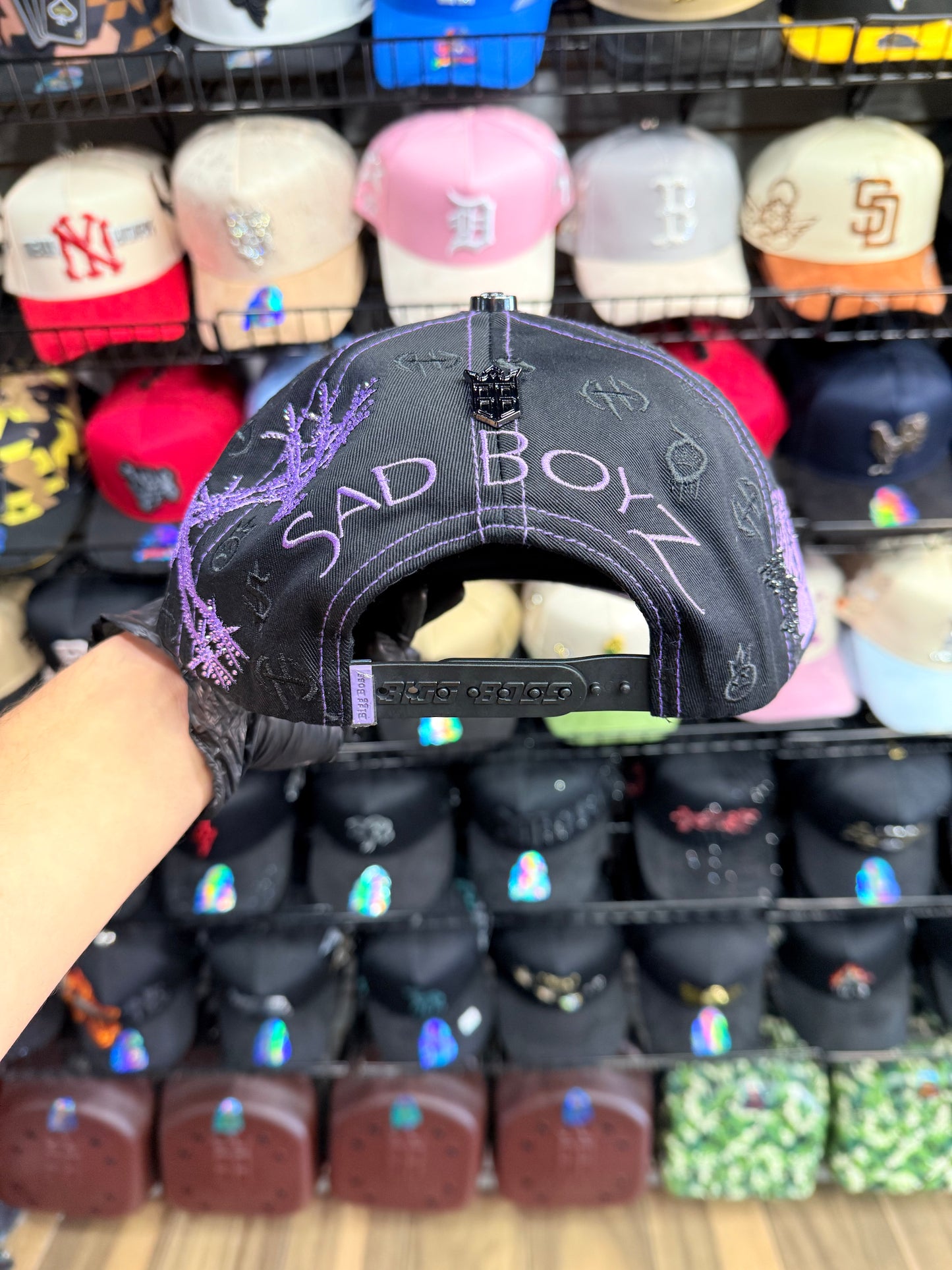 Sad Boys Purple Cap