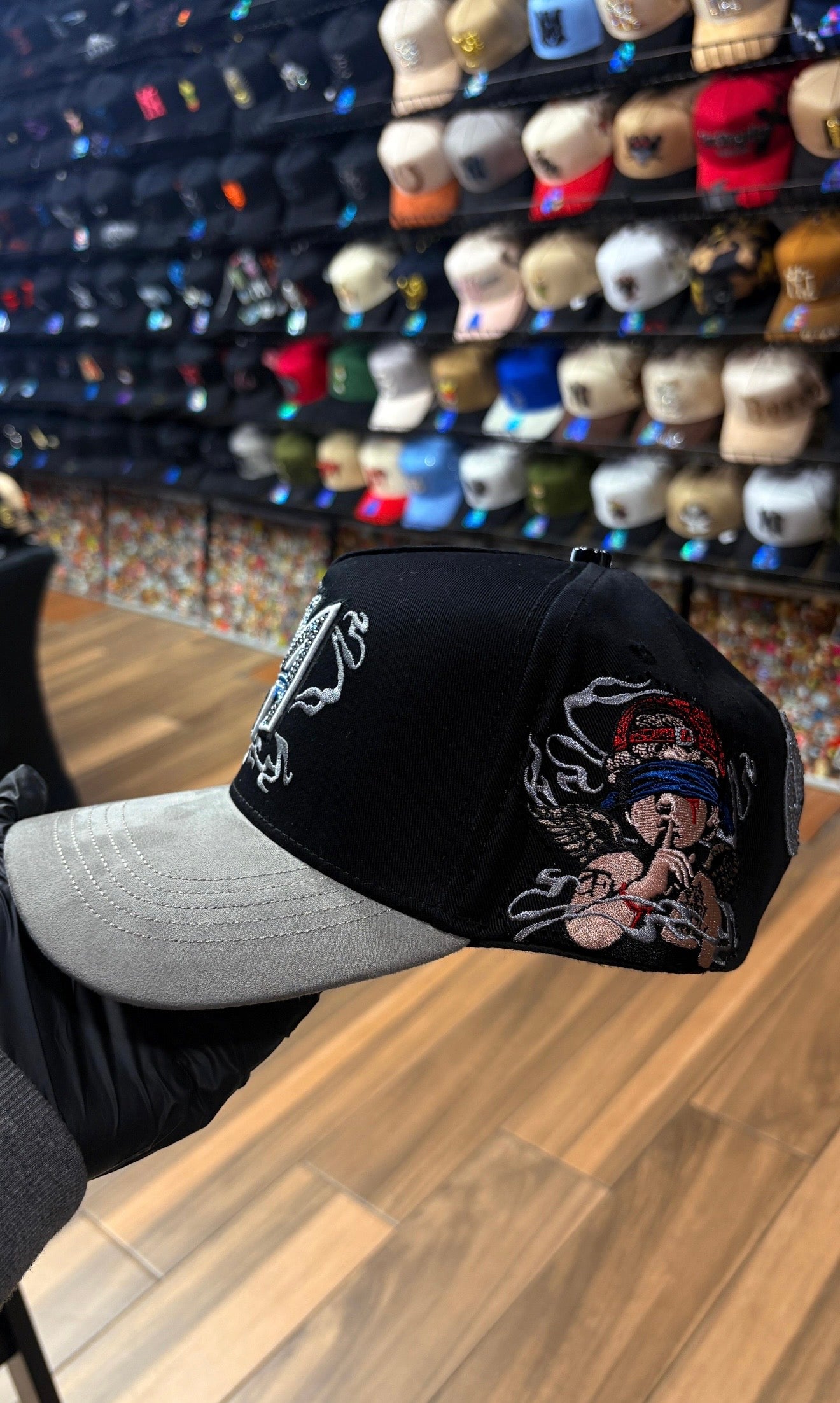 Angles grey Cap