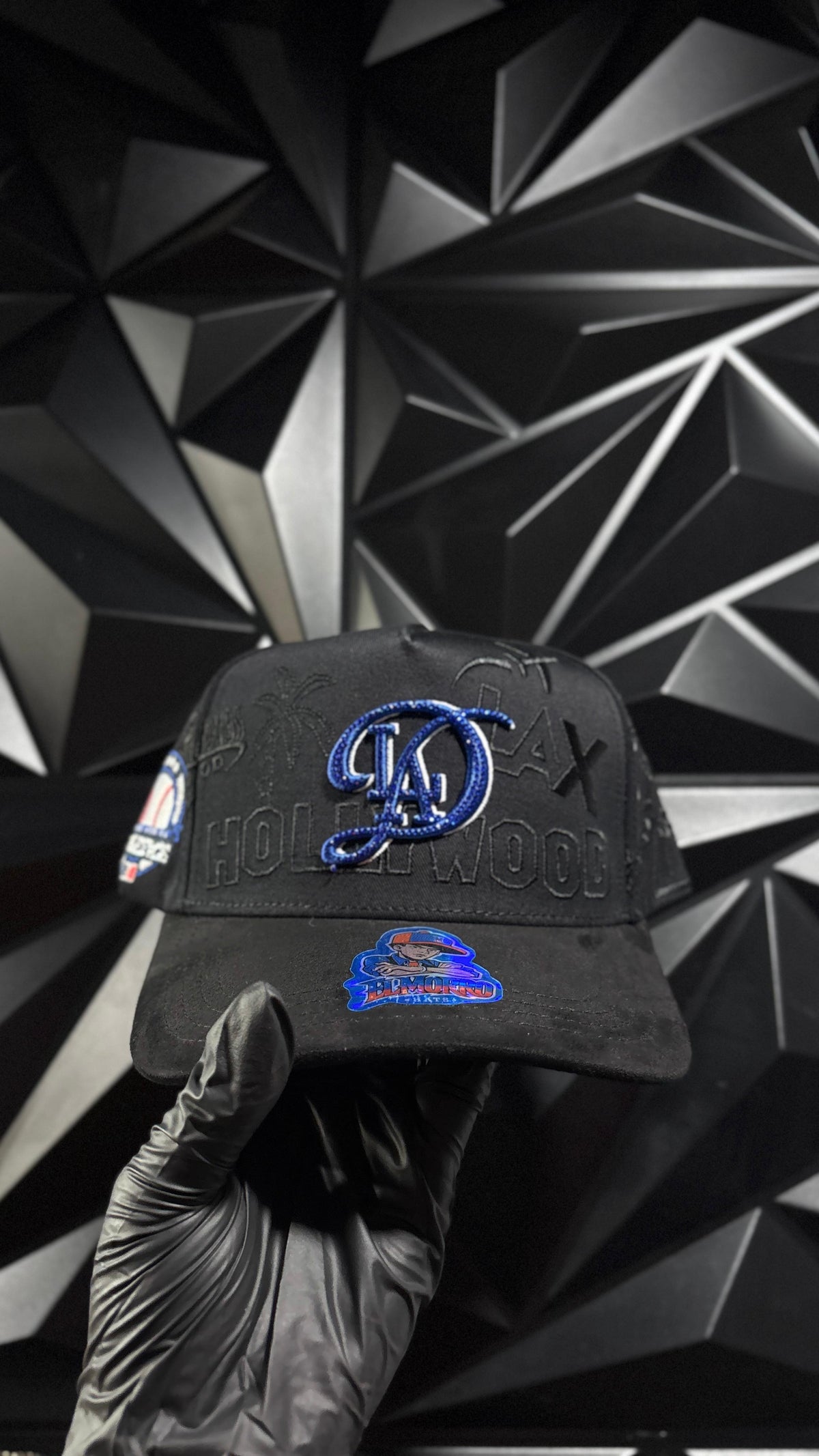 Los Angeles negro-azul cap 🧢