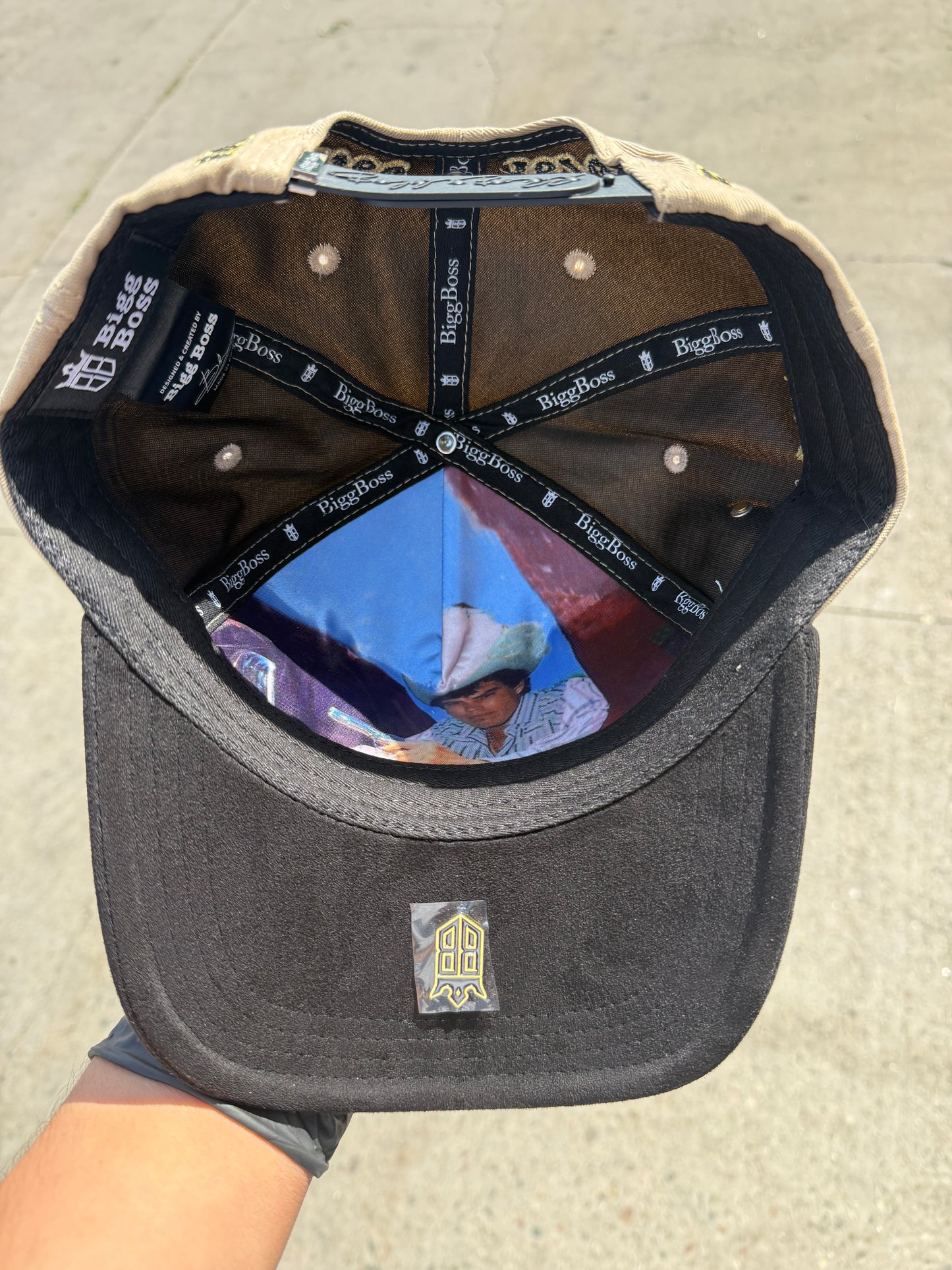 Chalino Sánchez Beige Cap