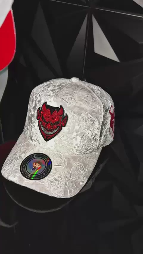 El Diablo gorra Blanca original 🤝